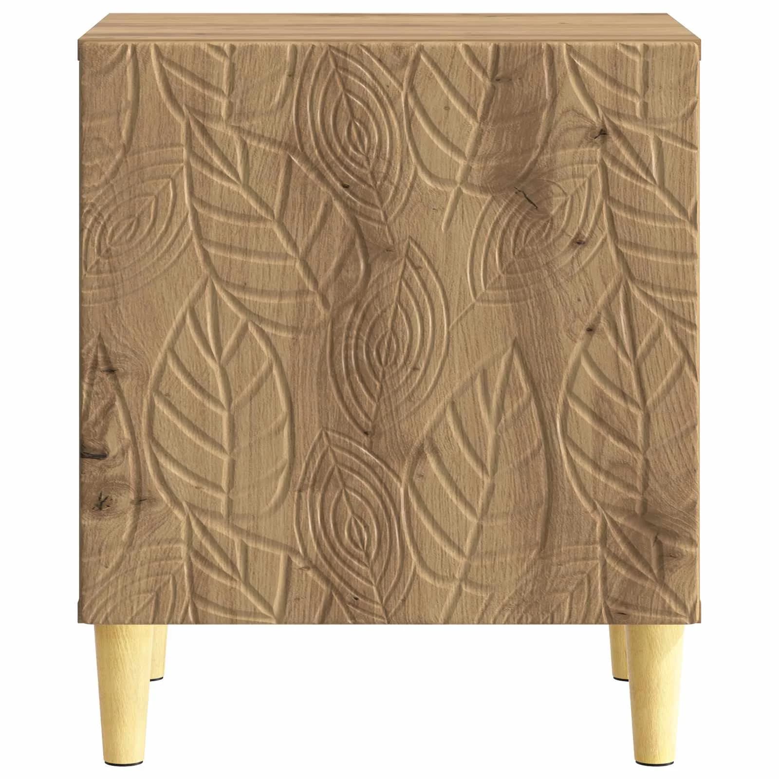 Nočna omarica Artisan hrast 43 x 34,5 x 50 cm Inženirski les - slika 4