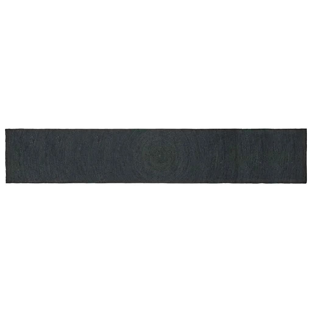 Preproge za površine Temno siva 80 x 400 cm Juta