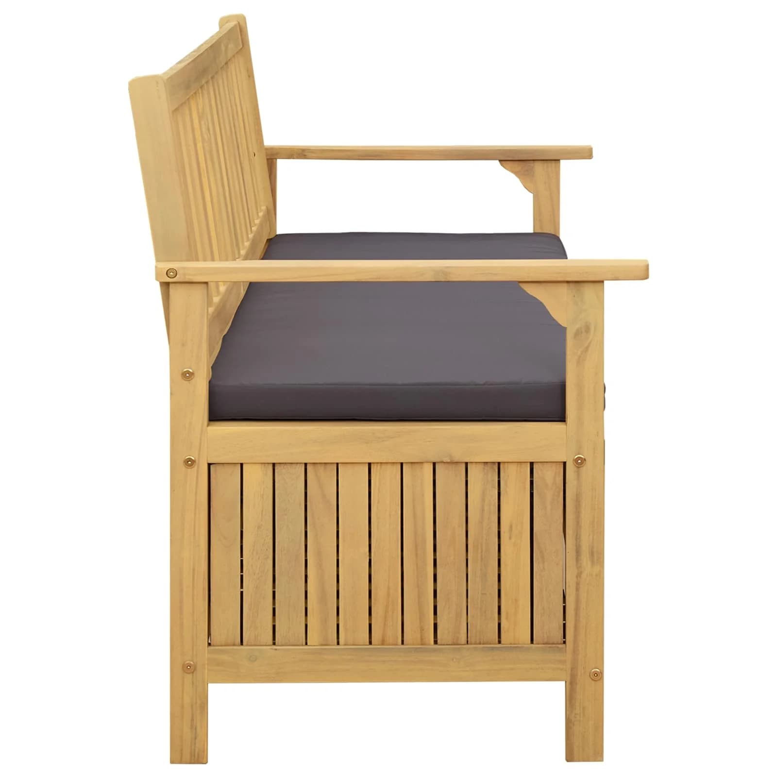 Klop s prostorom za shranjevanje 2 -Seater 120 x 63 x 84 cm - slika 4