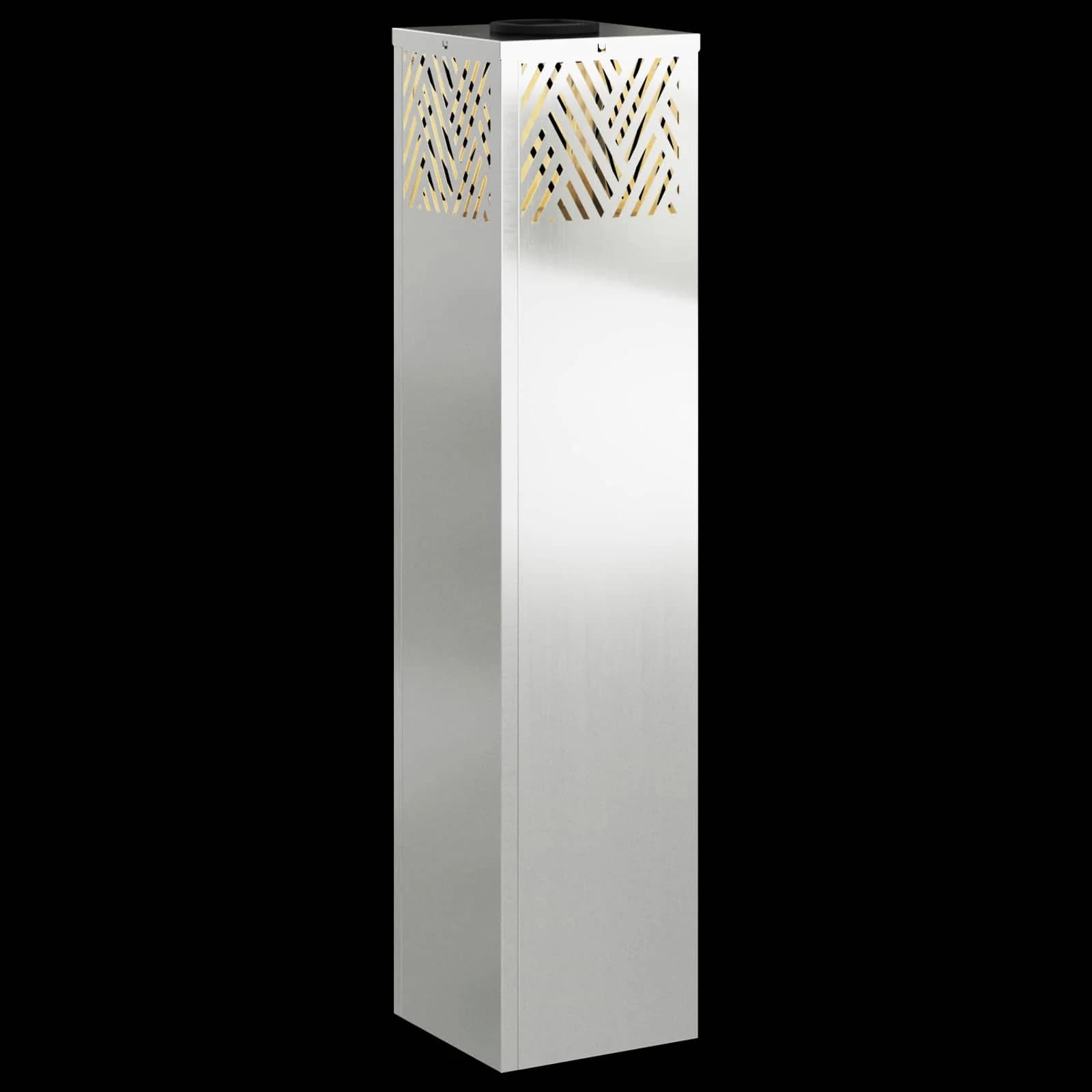 Solarno LED svetilo za pot 2 kos Toplo bela 18 x 18 x 80 cm - slika 12