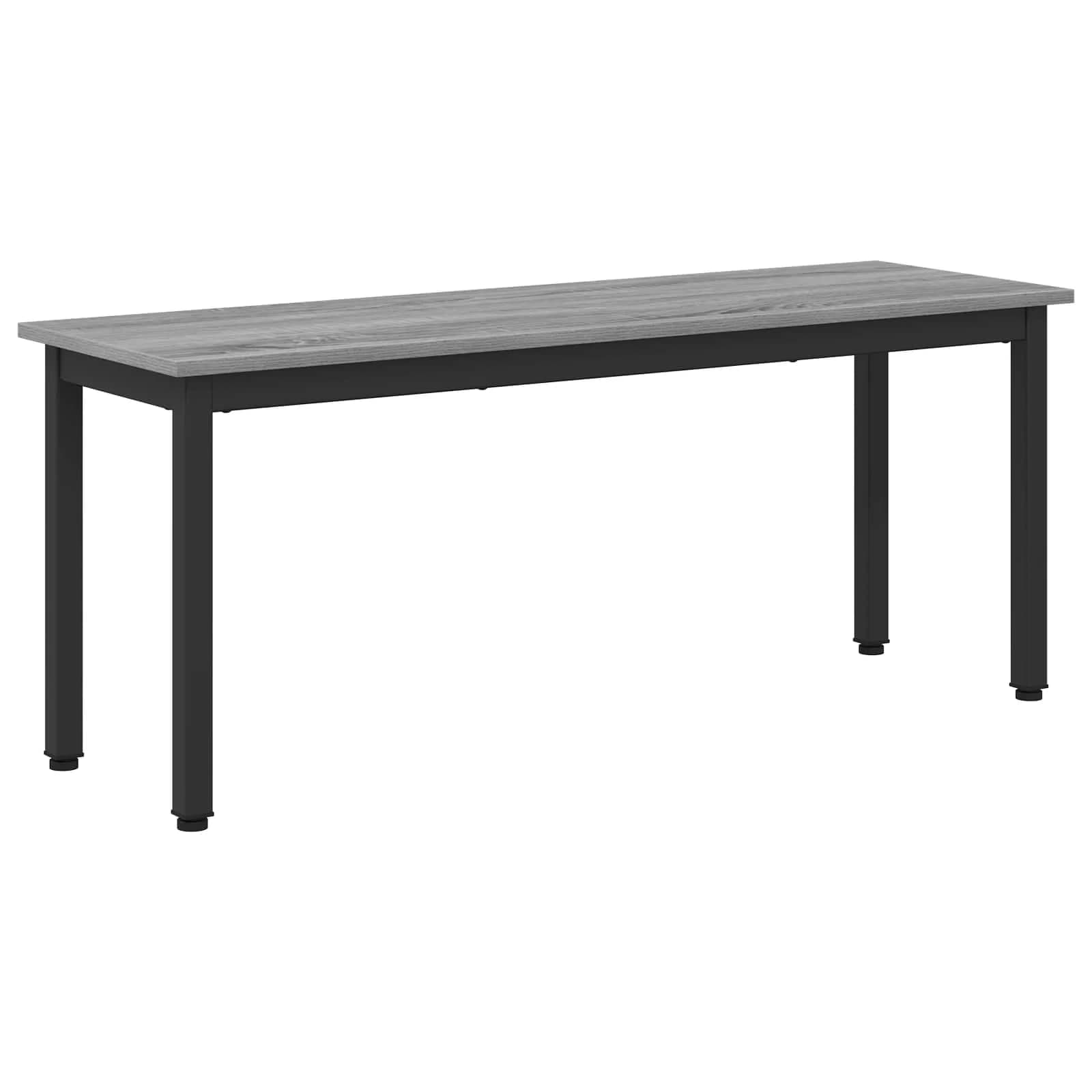 klop Siva Sonoma 110 x 35 x 45 cm Inženirski les - slika 2