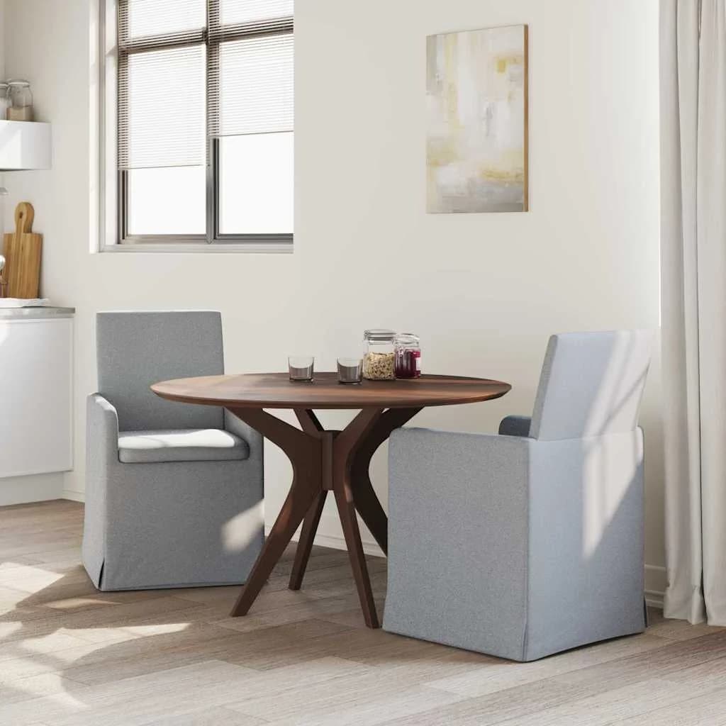 Jedilni stoli 2 kos blago Svetlo siva 57 x 67 x 95 cm - slika 3