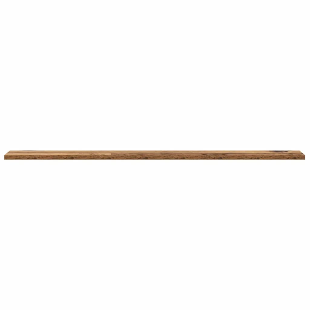 Polica za knjige 3 nivojev 4 kos 100 x 10 x 1,5 cm Rjava - slika 6