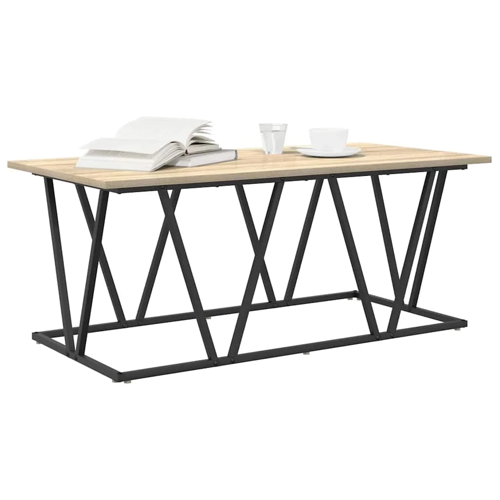 Klubska miza Sonoma hrast 100 x 50 x 40 cm - slika 3