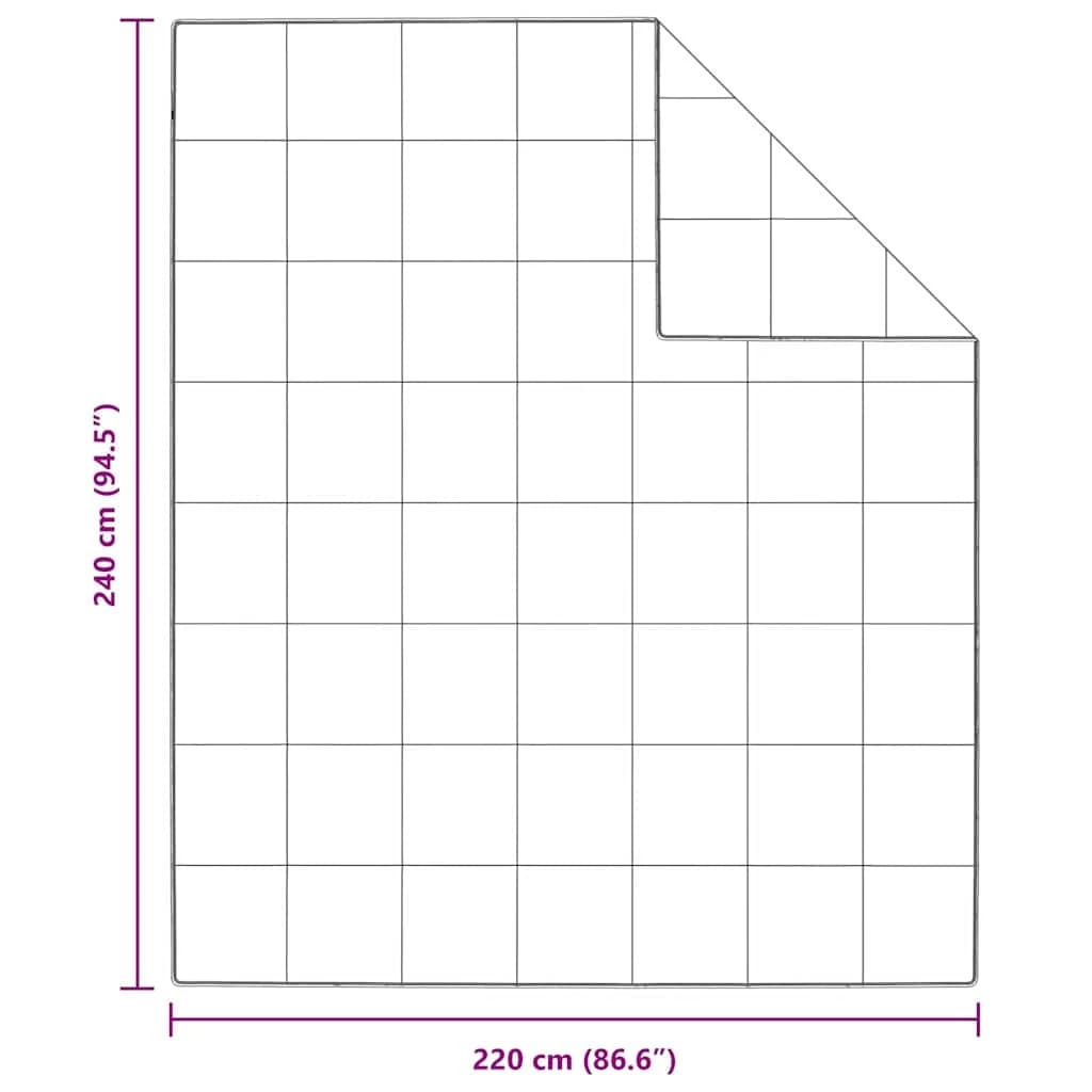 Zimska posteljnina Bela 240 x 220 cm Perje - slika 10