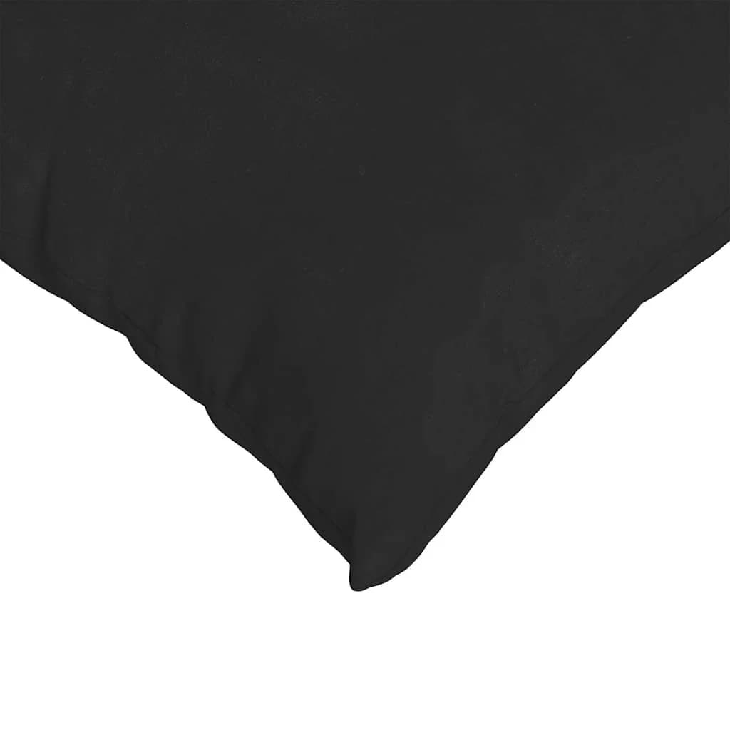 Blazine za kavč 2 pcs Črna 45 x 45 cm blago - slika 7