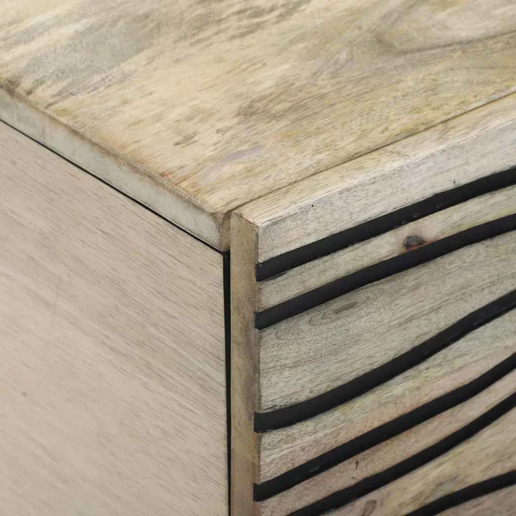 Klubska miza Bela 100 x 54 x 40 cm Inženirski les - slika 6