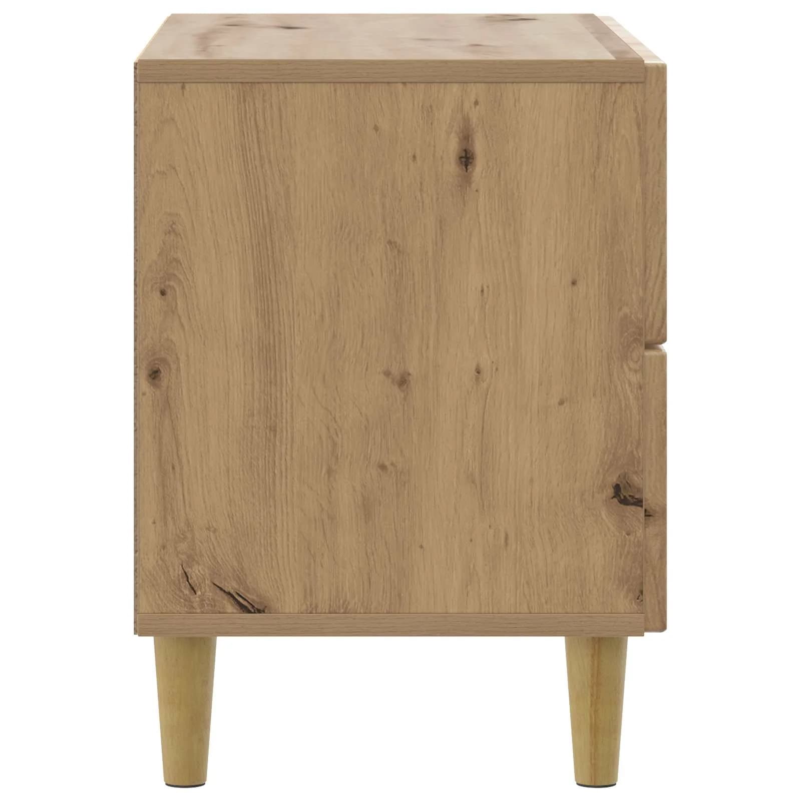 Nočna omarica Artisan hrast 62 x 34,5 x 48 cm Inženirski les - slika 6