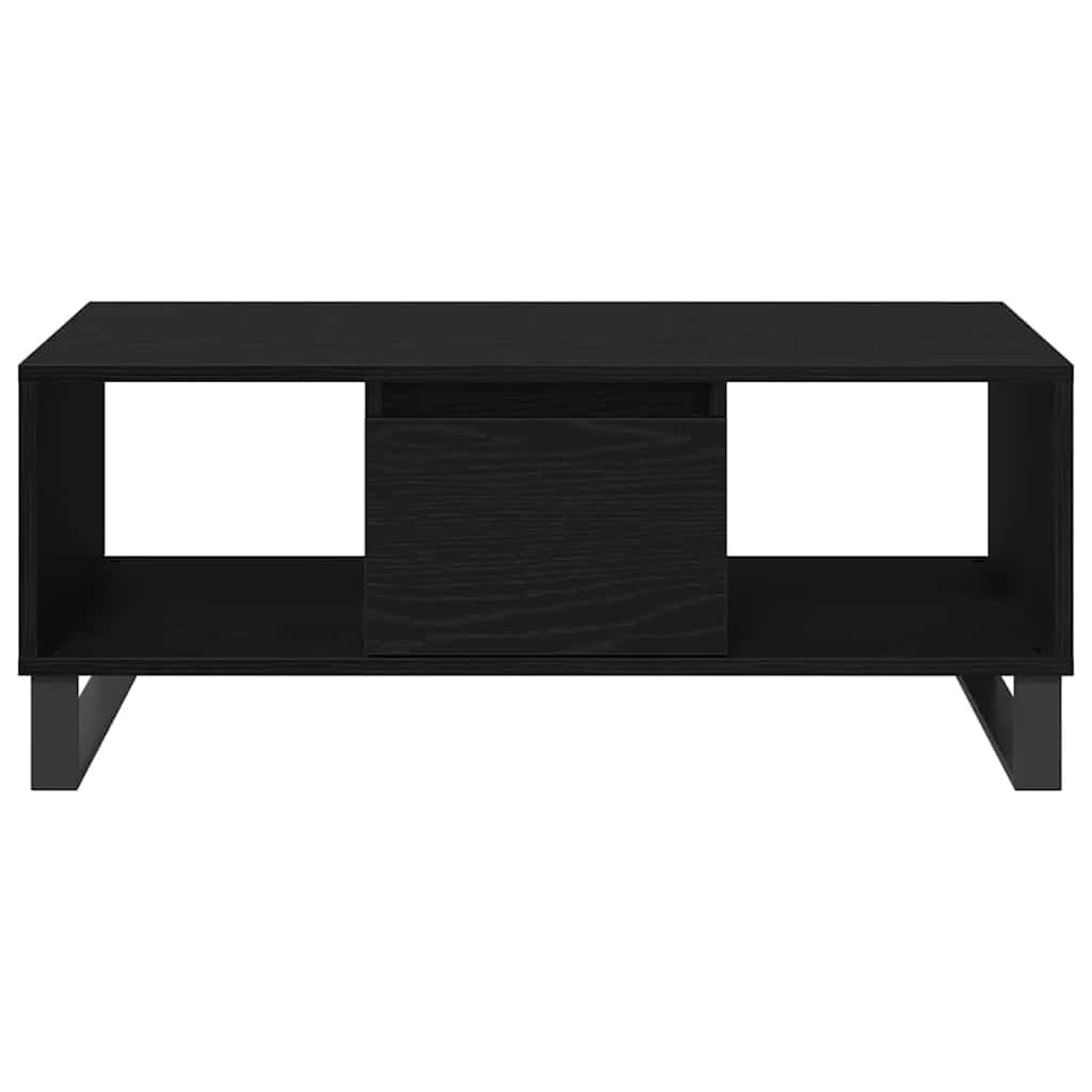 Klubska miza Črna Orehovina 90 x 50 x 36.5 cm Inženirski les - slika 7