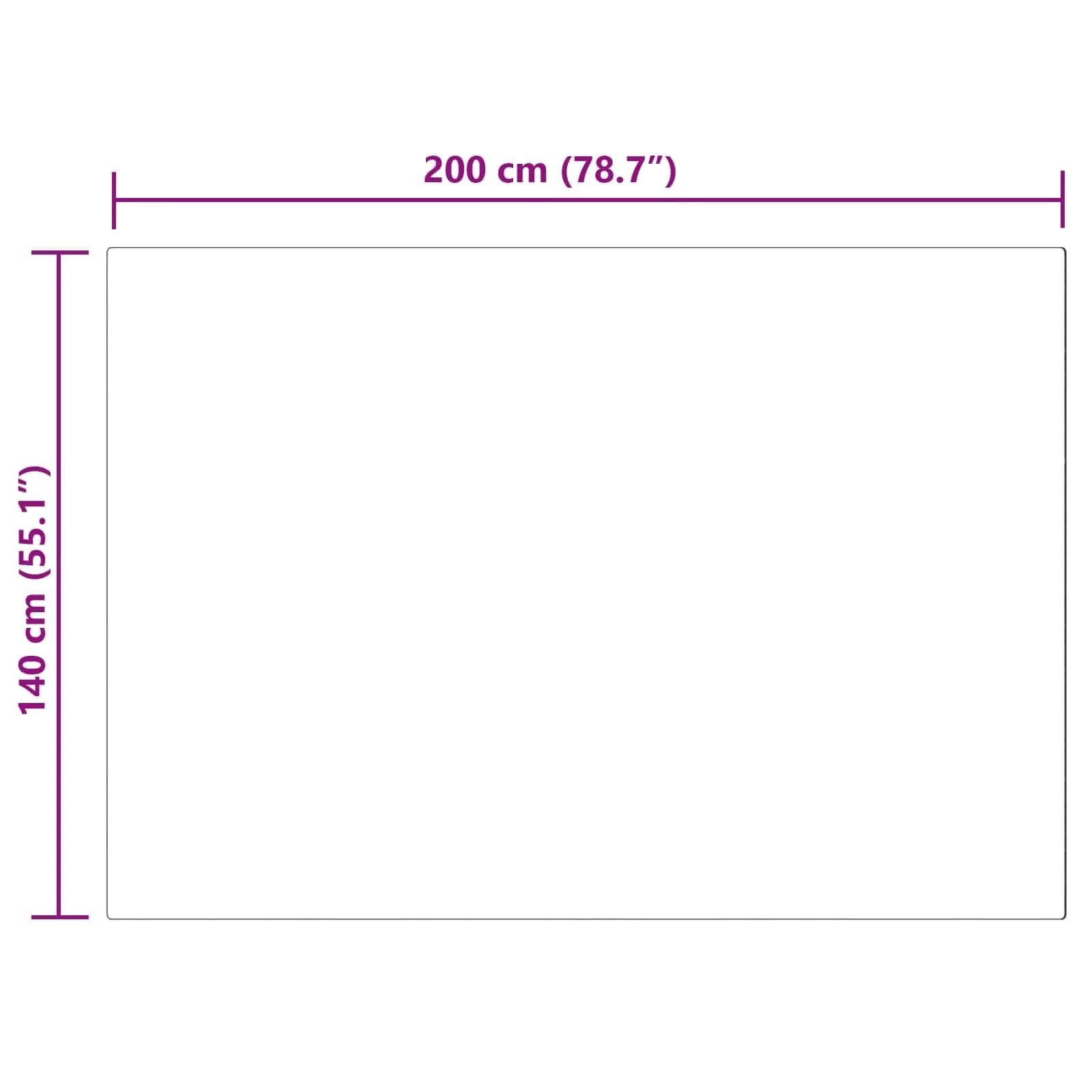 Preproga iz umetnega ovčjega krzna TAFALLA Bela 140 x 200 cm - slika 10