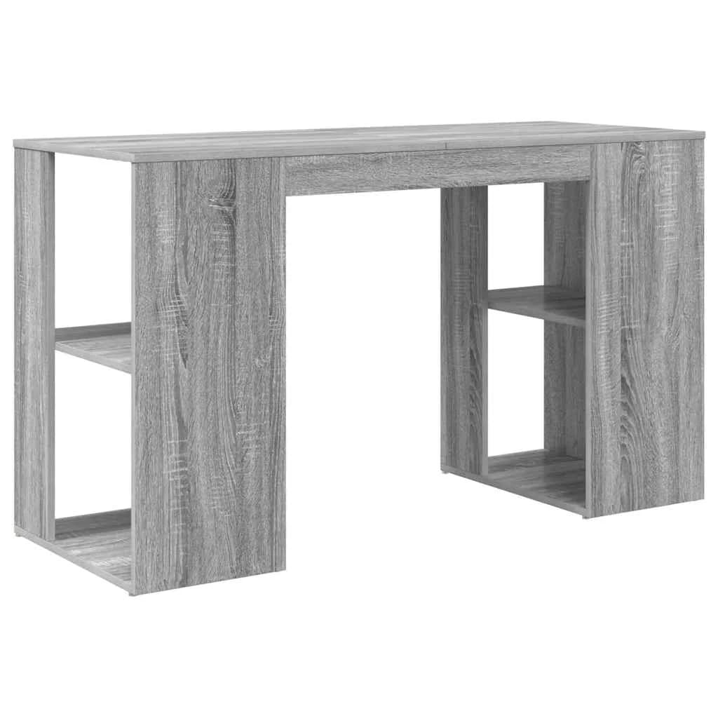 Miza Siva Sonoma Inženirski les 130 x 50.5 x 75 cm - slika 7