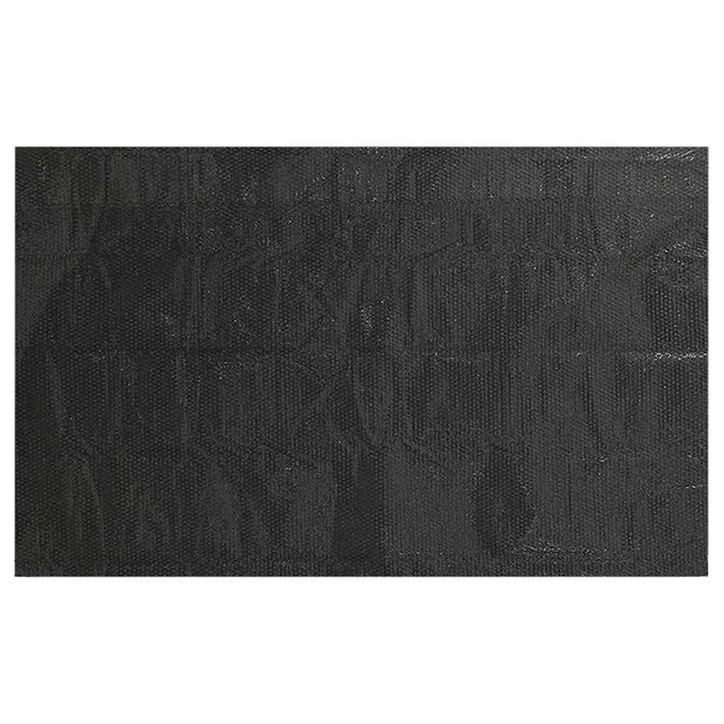 Črna pravokotna PE solarna folija za bazen 10 x 5 m - slika 3