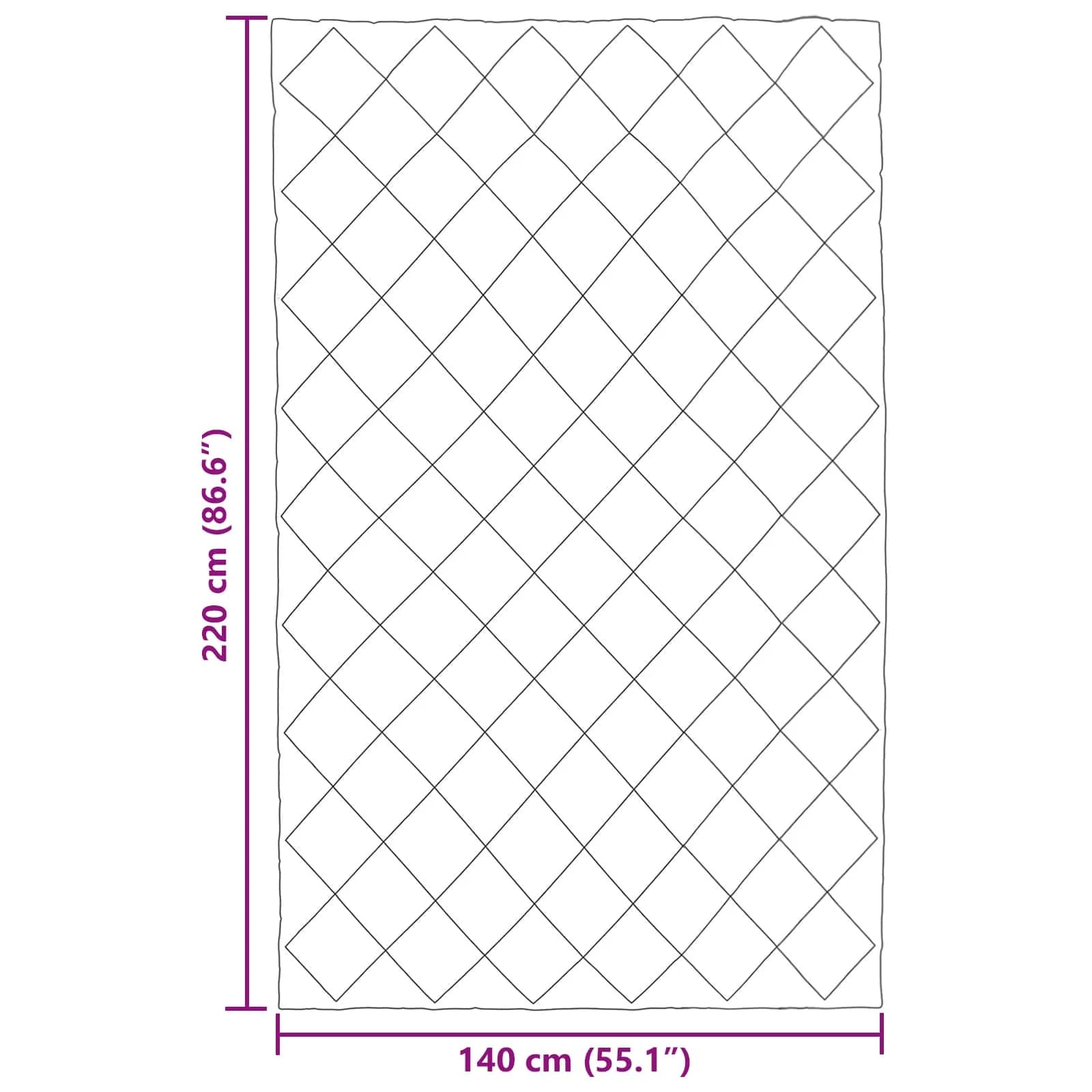Zimska posteljnina 140 x 220 cm 450 gsm Svetlo siva in antracit - slika 11