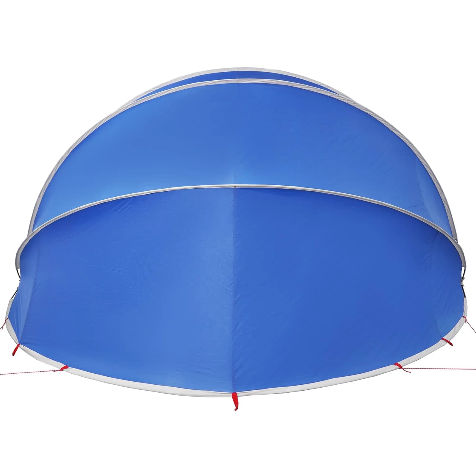 Paviljon za bazen 546 x 516 x 250 cm Azurna modra - slika 8