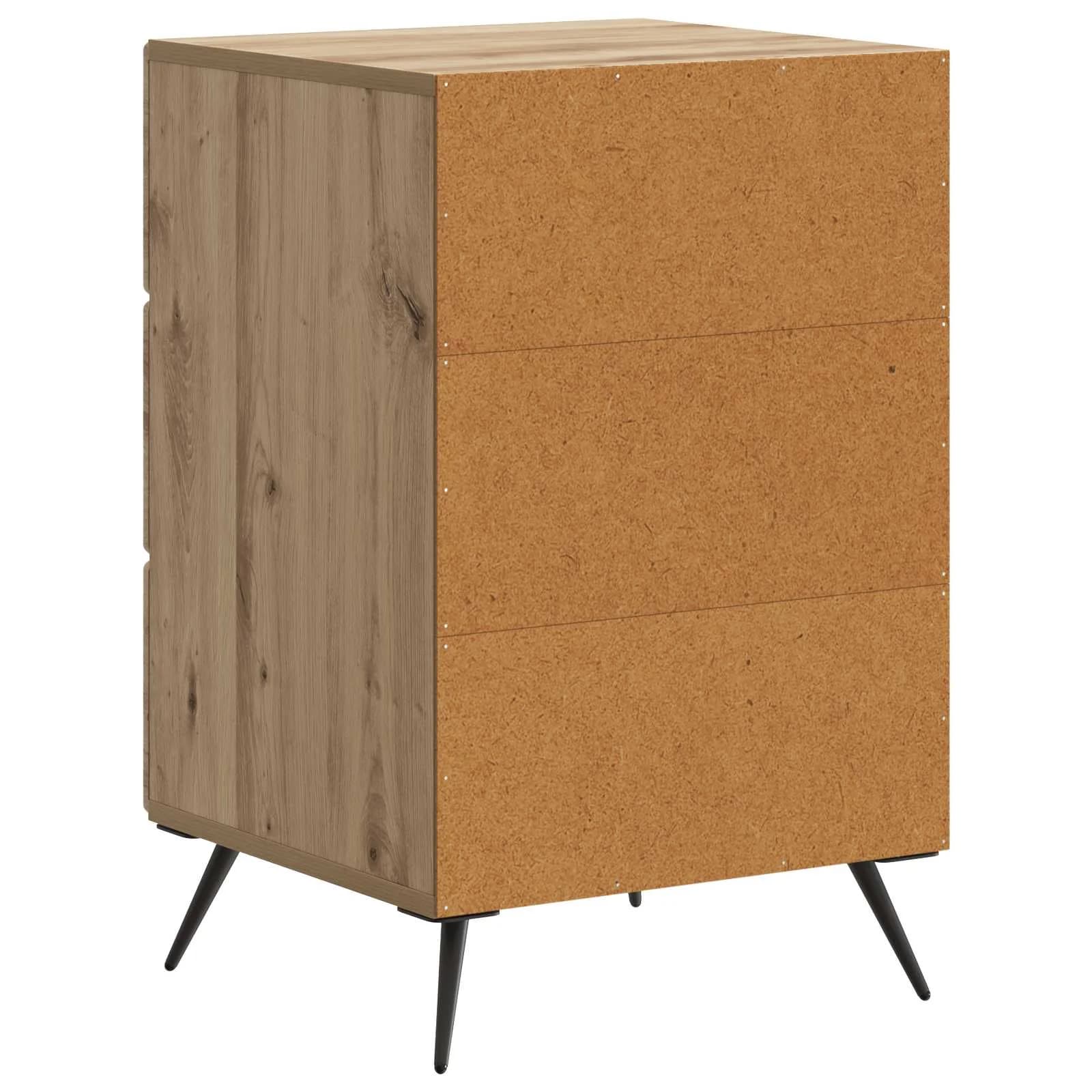 Nočna omarica Artisan hrast 43 x 41 x 66,5 cm Inženirski les - slika 7