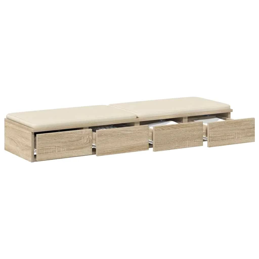 Posteljni predali Sonoma hrast 120 x 36,5 x 16,5 cm - slika 3
