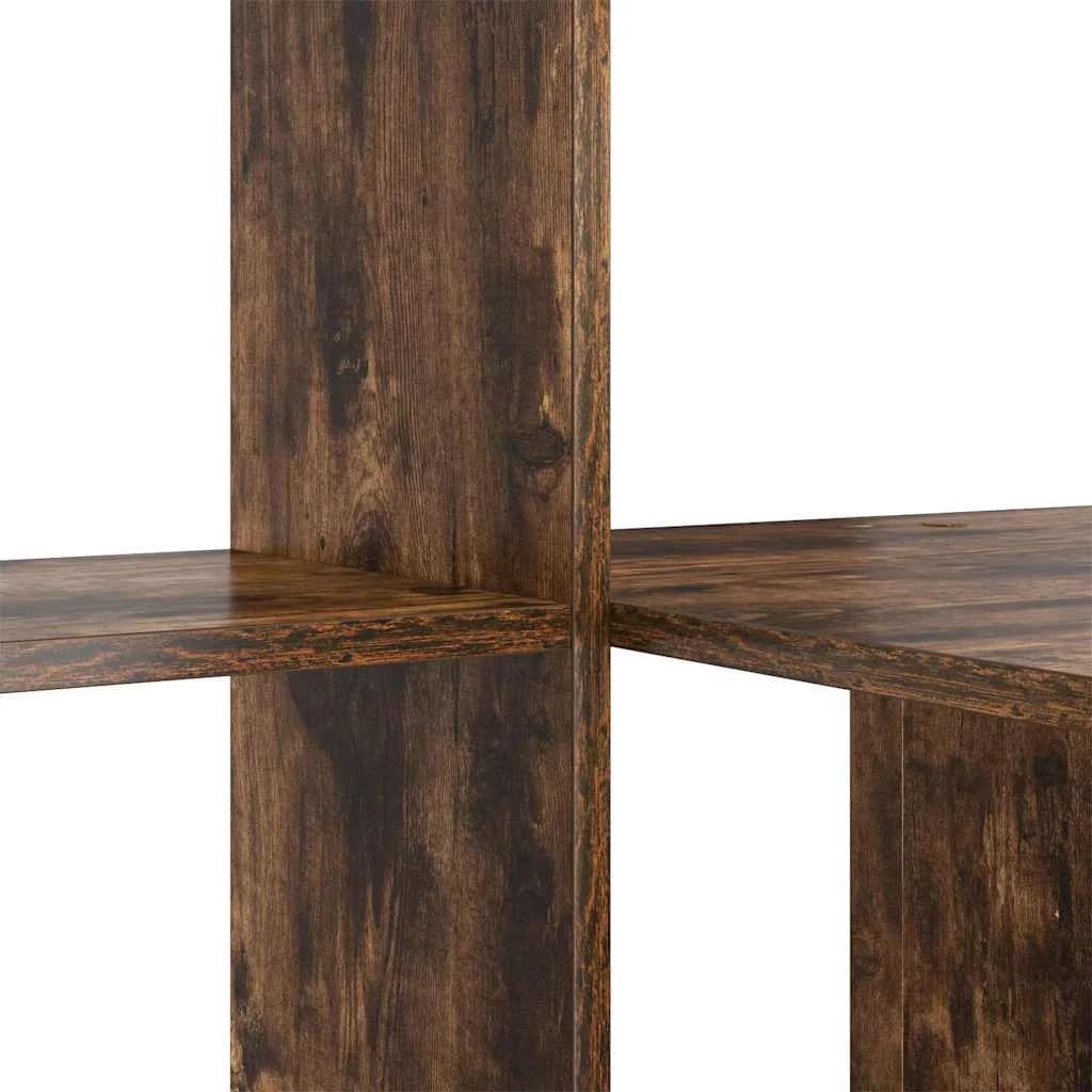 Miza Dimljeni oreh Inženirski les 131,5 x 50 x 106,5 cm - slika 8