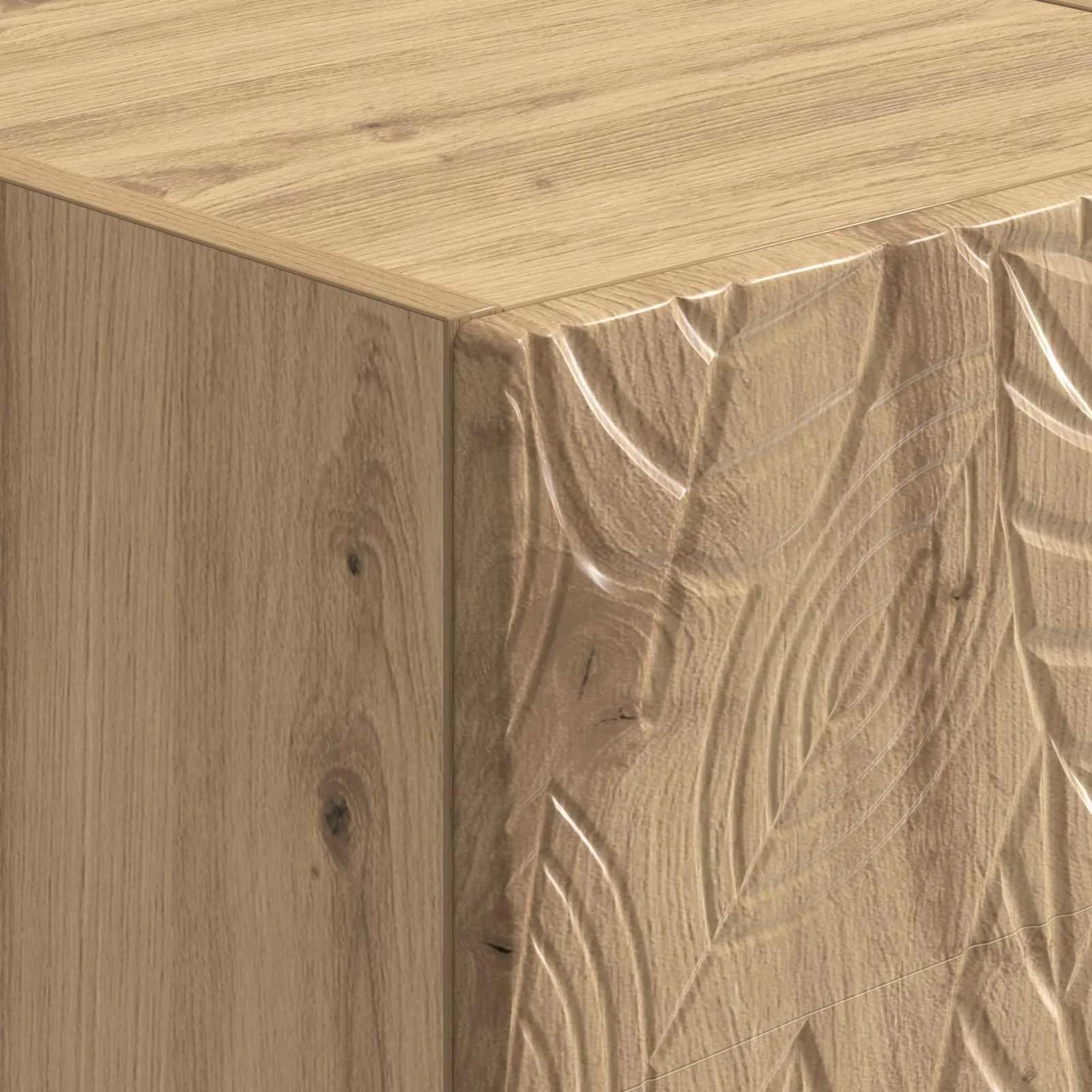 Klubska miza Artisan hrast 90 x 50 x 40 cm Inženirski les - slika 7
