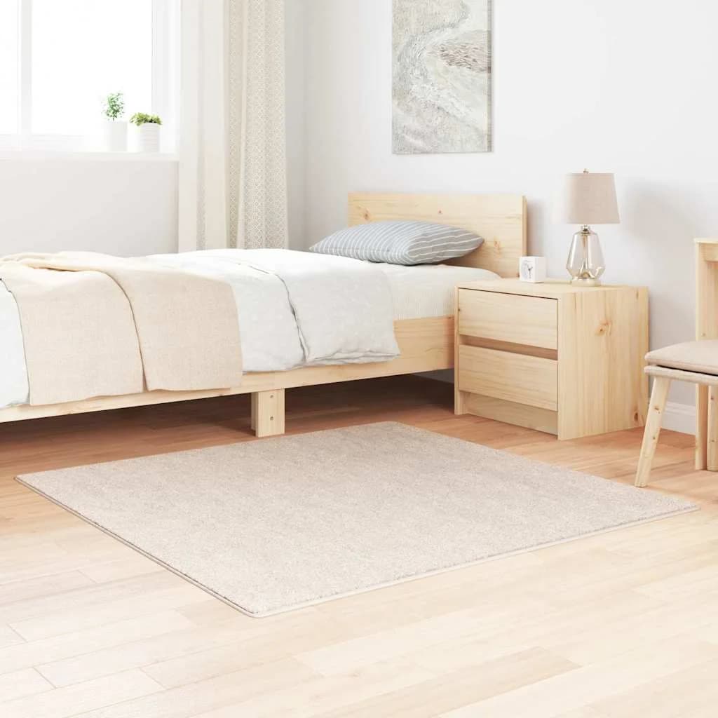 Antiskluzna Shaggy Preproga krema 120 x 120 cm PP
