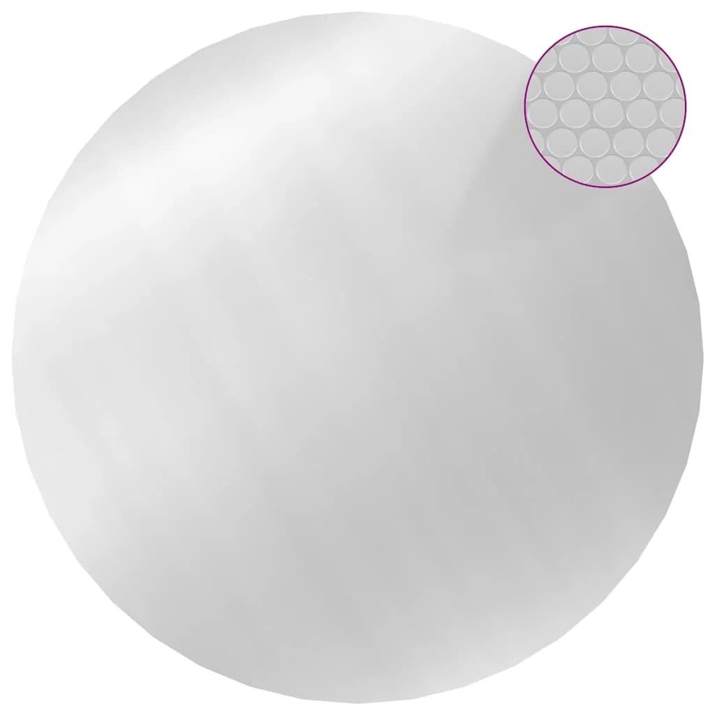 Pokrivalo za bazen srebrno 488 cm PE - slika 3