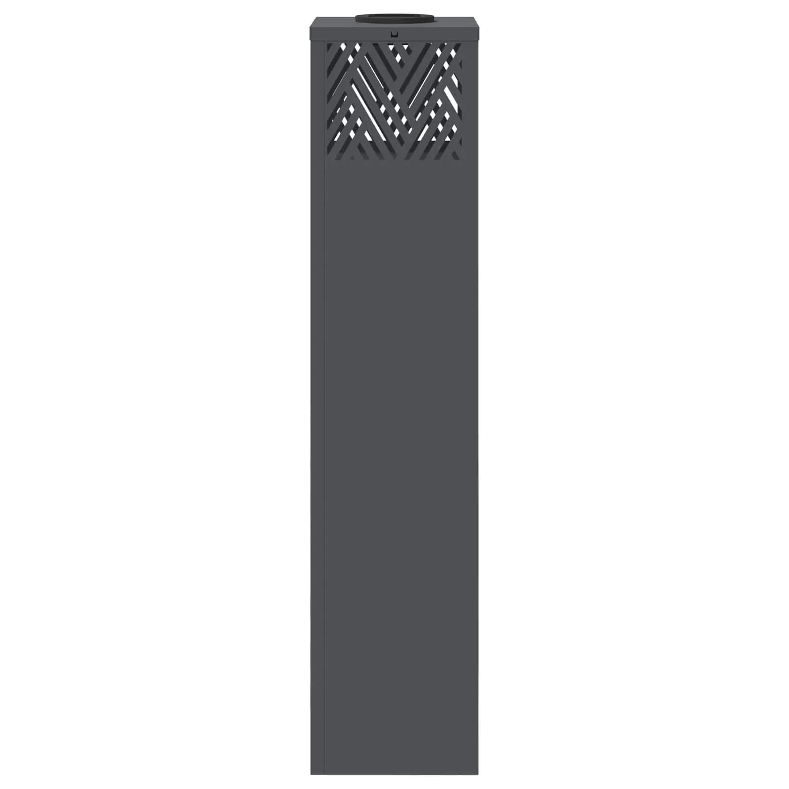 Solarno LED svetilo za pot 2 kos Toplo bela 18 x 18 x 80 cm - slika 6