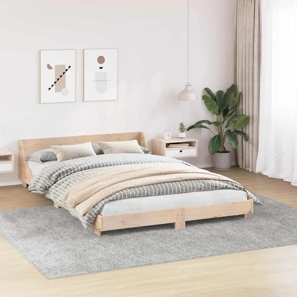 Antiskluzna Shaggy Preproga Siva 240 x 340 cm PP - slika 3