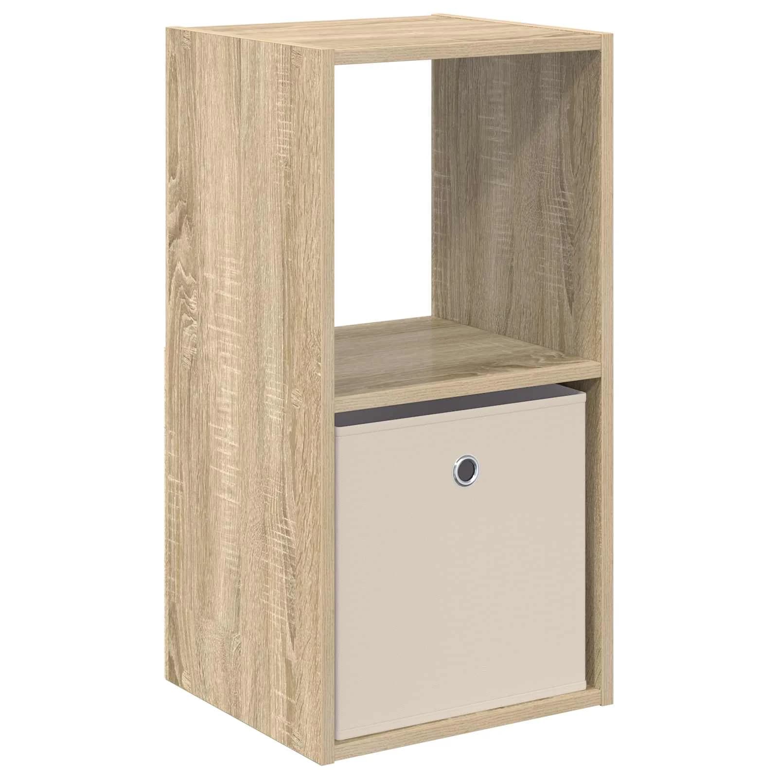 Nočna omarica Sonoma hrast 35 x 32 x 68,5 cm Inženirski les - slika 2