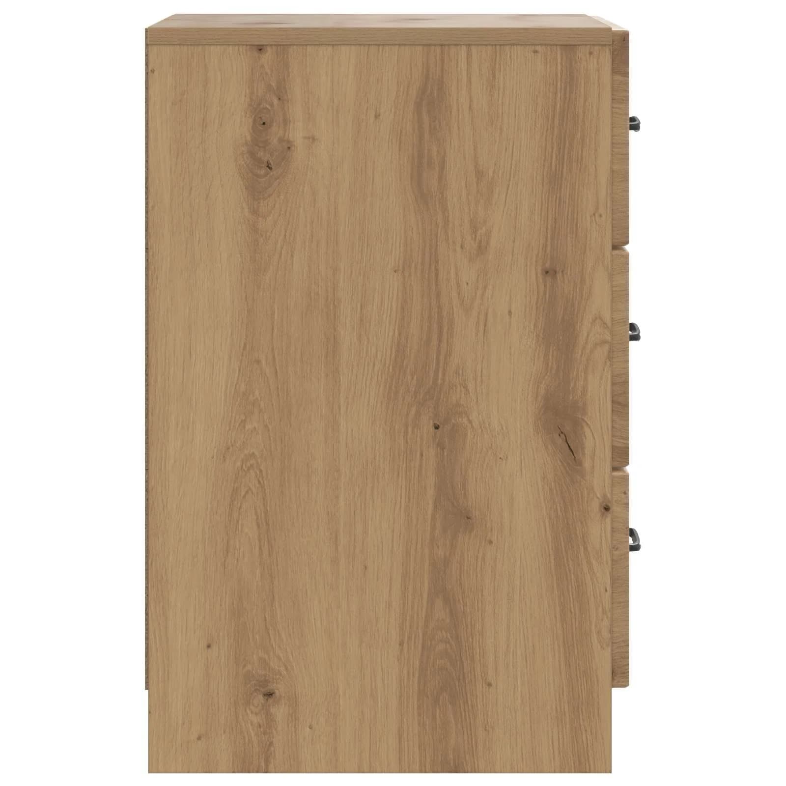 Nočna omarica Artisan hrast 43 x 41 x 63,5 cm Inženirski les - slika 6