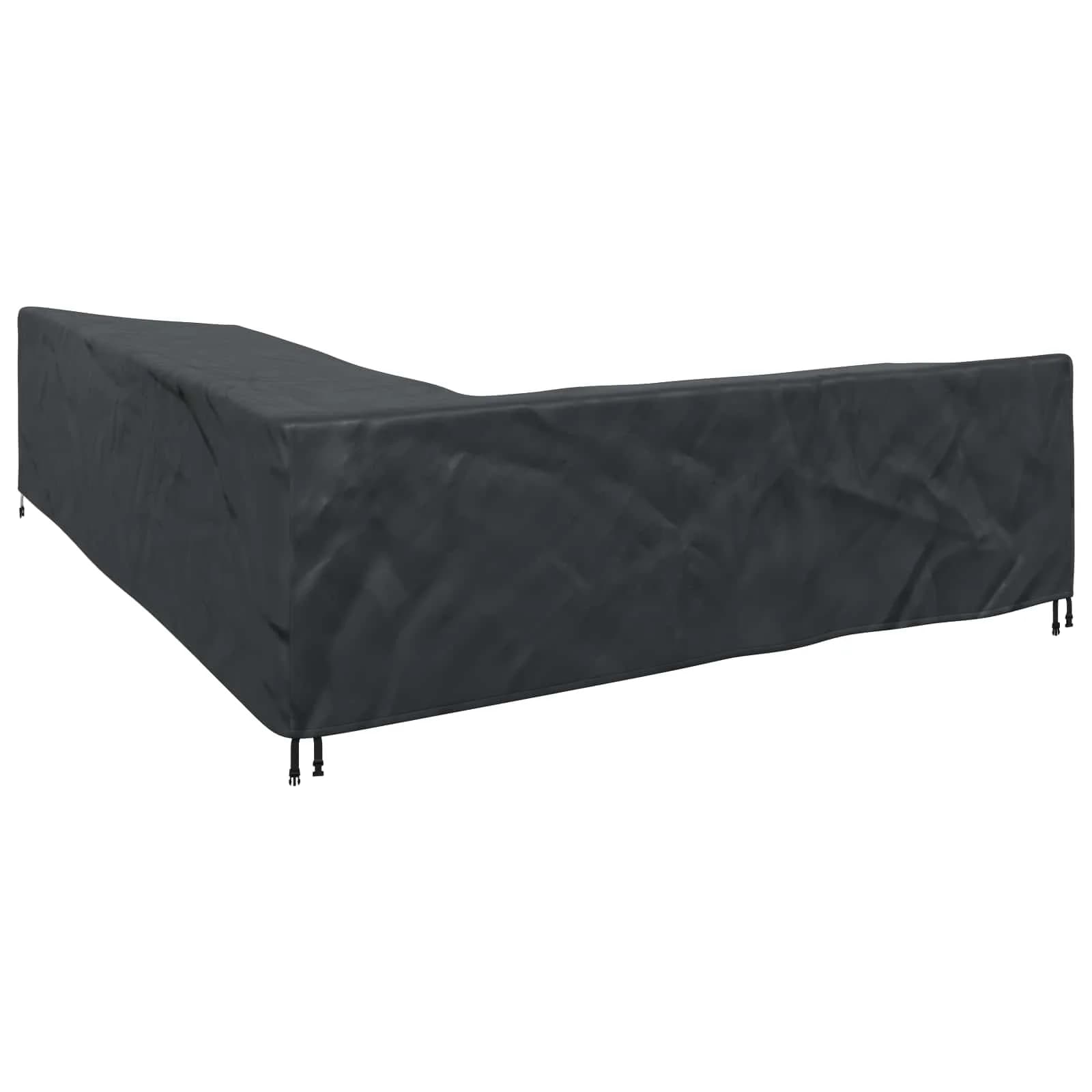 Prevleka za pohištvo Črna 355 x 275 x 80 cm 420D Oxford tkanina - slika 11