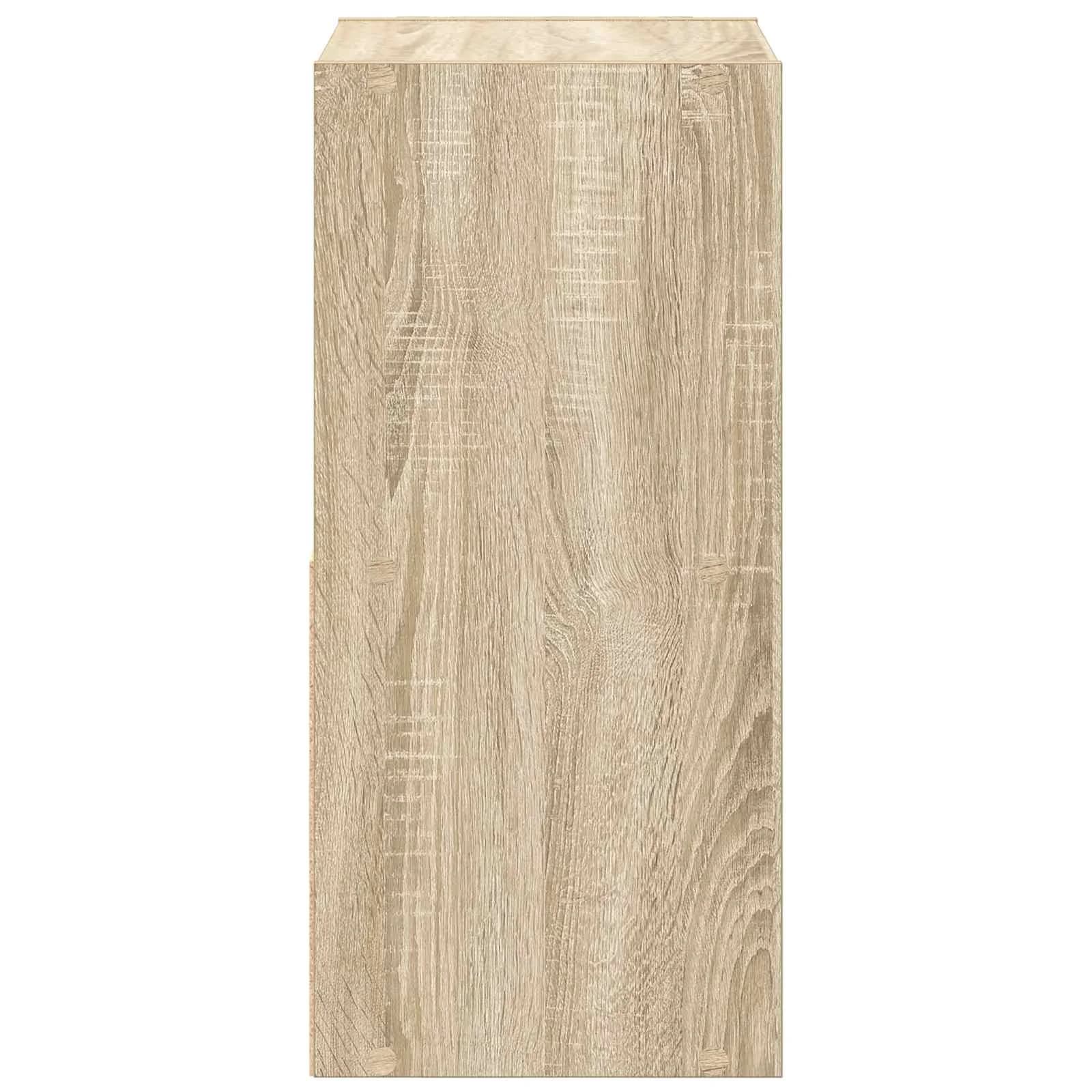 Nočna omarica Sonoma hrast 35 x 32 x 68,5 cm Inženirski les - slika 7