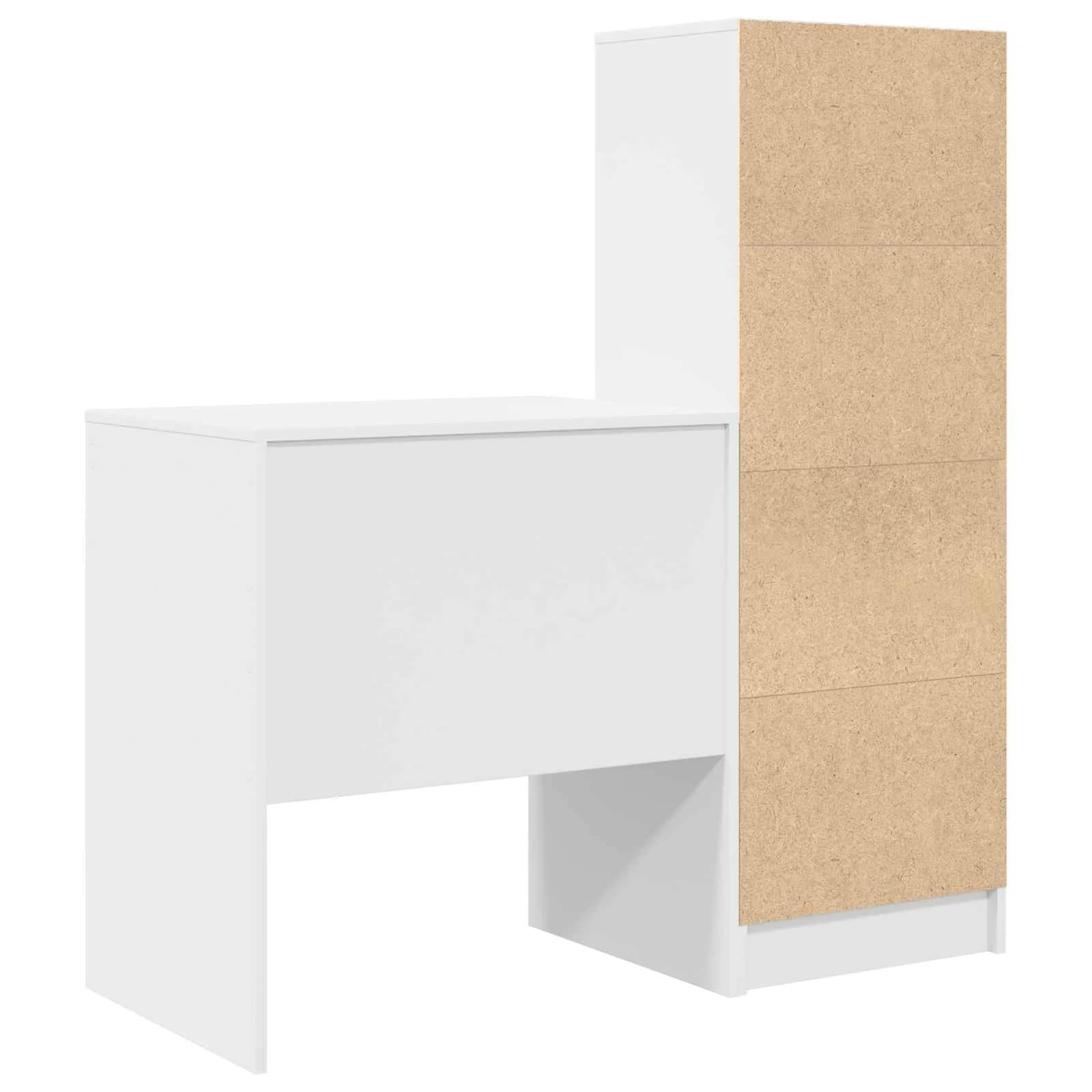 Miza Bela 115,5 x 50 x 127 cm 2 kos - slika 9