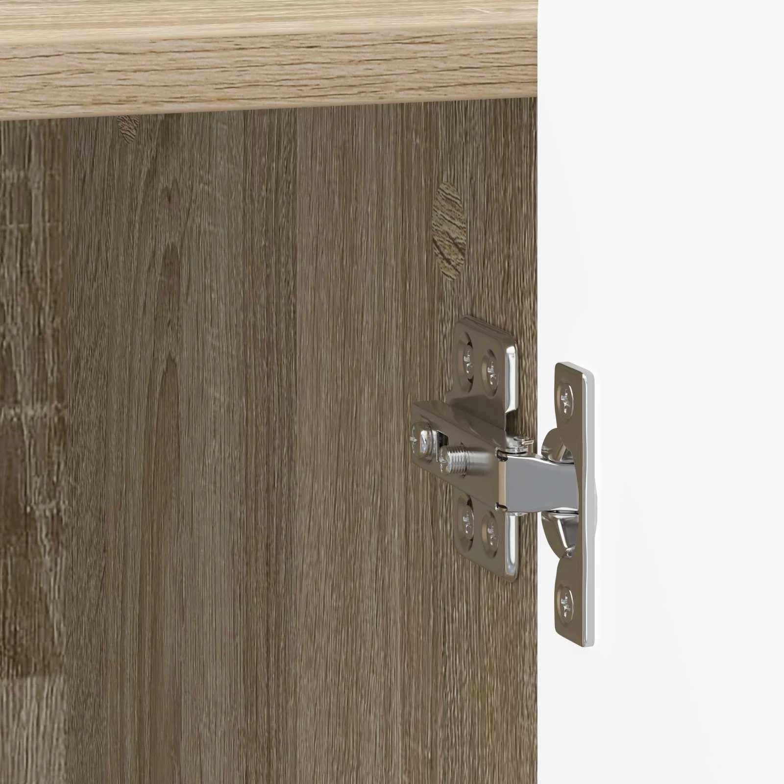 Nočna omarica 2 kos Sonoma hrast 43 x 34,5 x 52 cm - slika 11