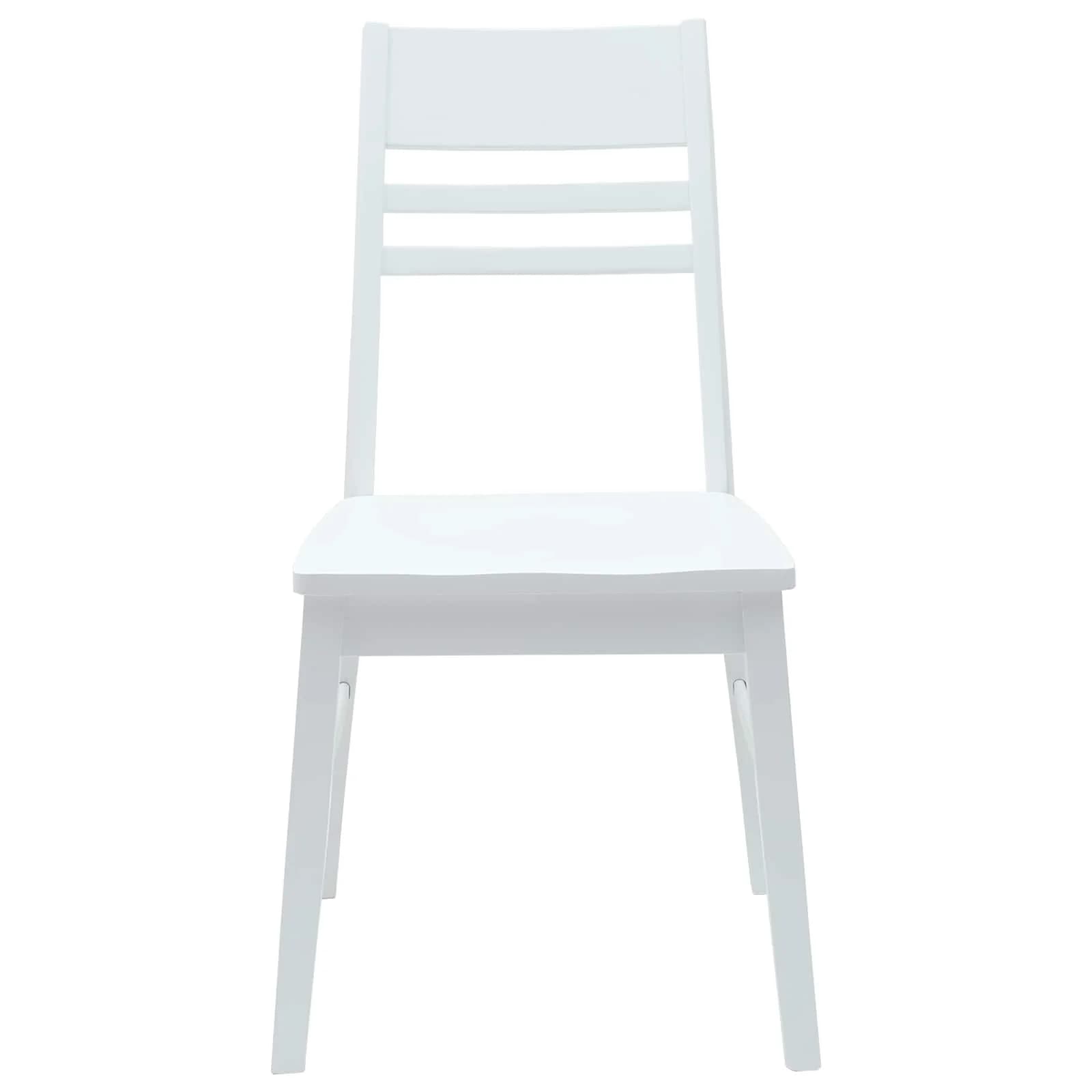 Jedilni stoli 2 kos Masivno gumovo les Bela 43 x 54 x 89 cm - slika 5