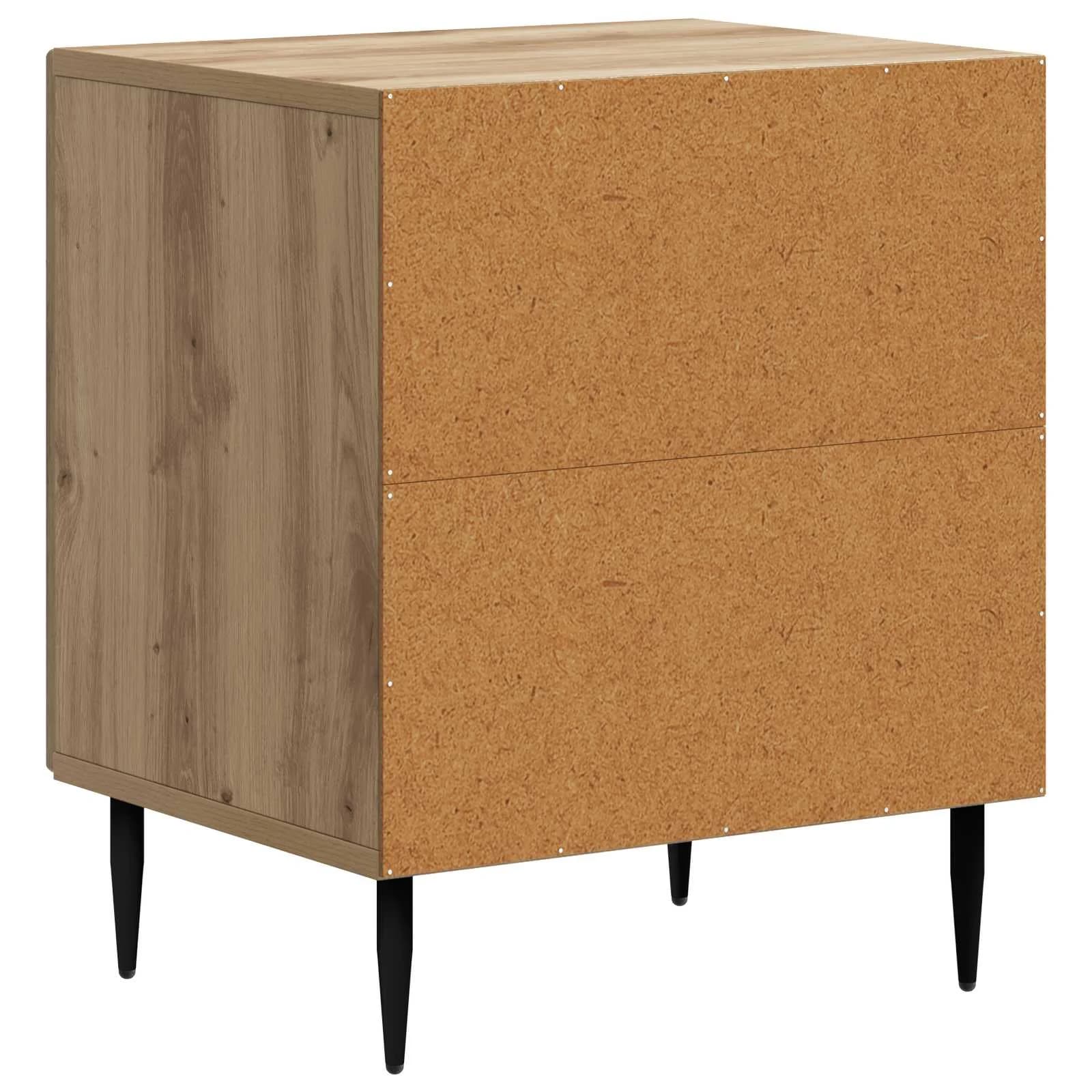 Nočna omarica Artisan hrast 43 x 34,5 x 50 cm Inženirski les - slika 7