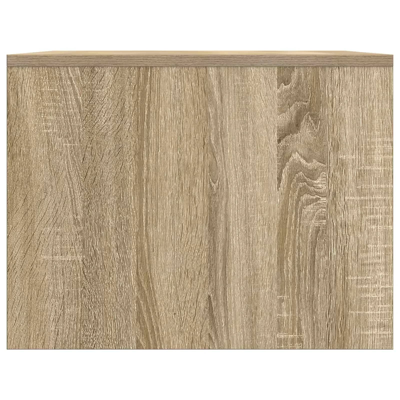 Klubska miza Sonoma hrast 90 x 50 x 37 cm Inženirski les - slika 6