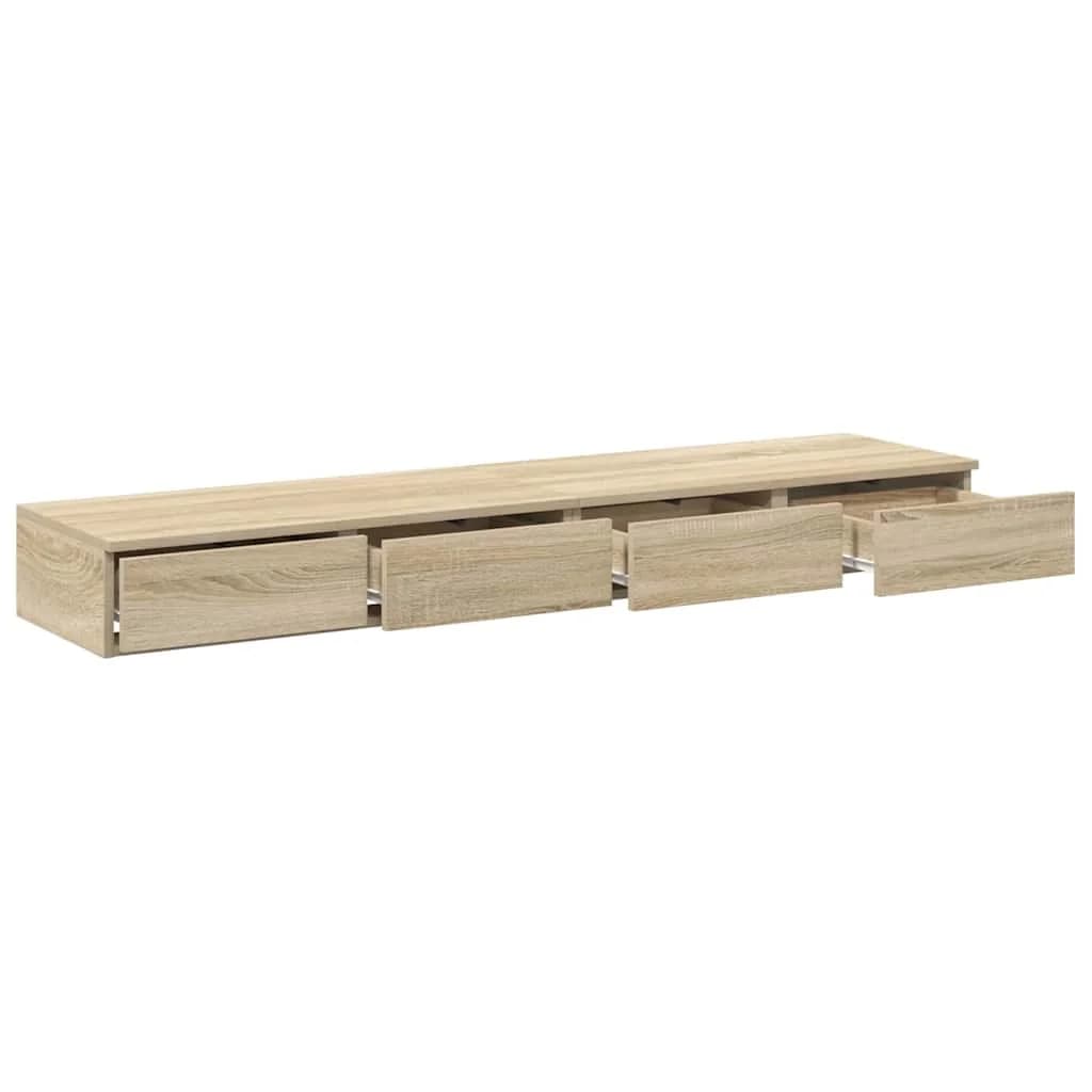 Posteljni predali Sonoma hrast 150 x 36,5 x 16,5 cm - slika 5