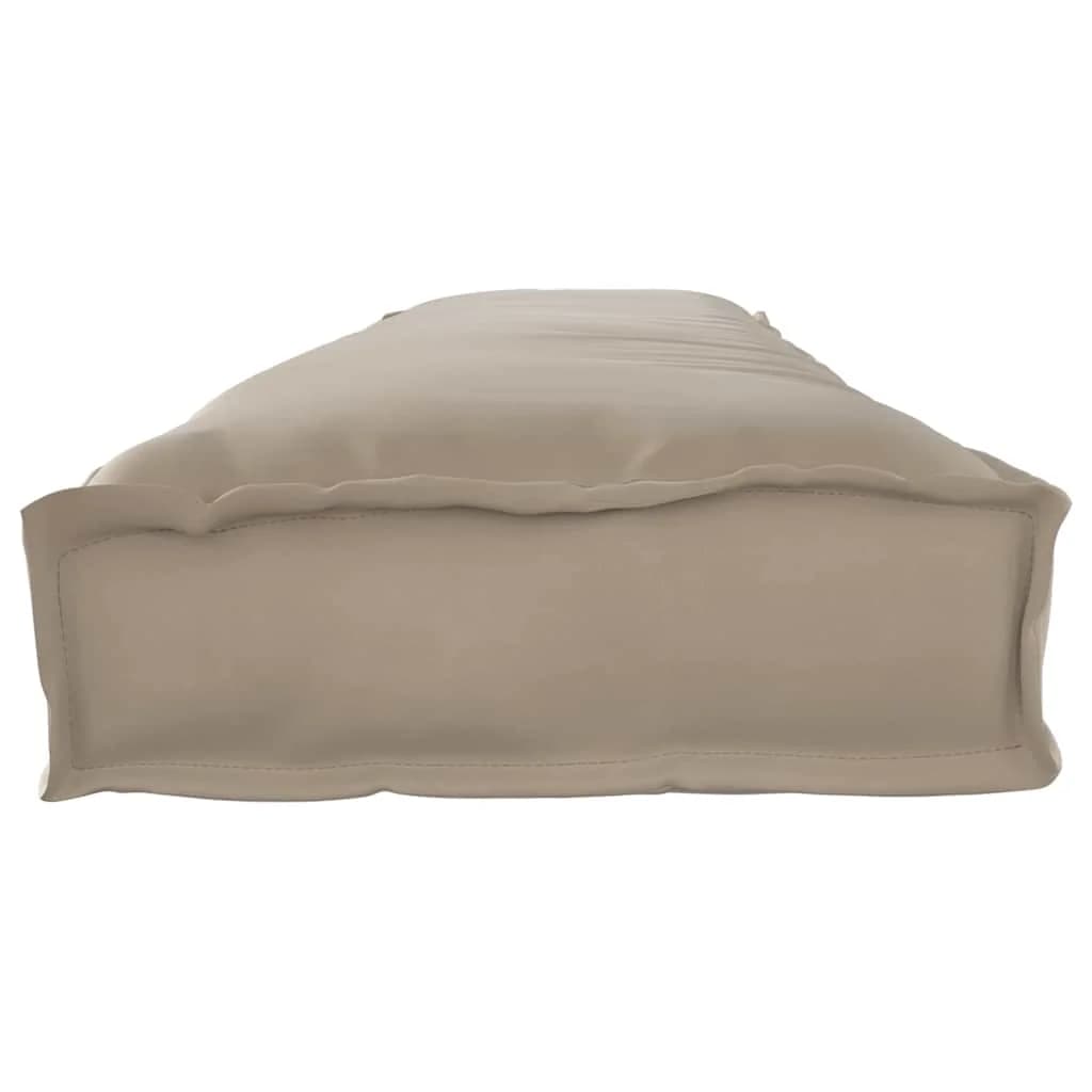 Blazina za palete Taupe 200 x 40 x 8 cm Oxford blago - slika 7