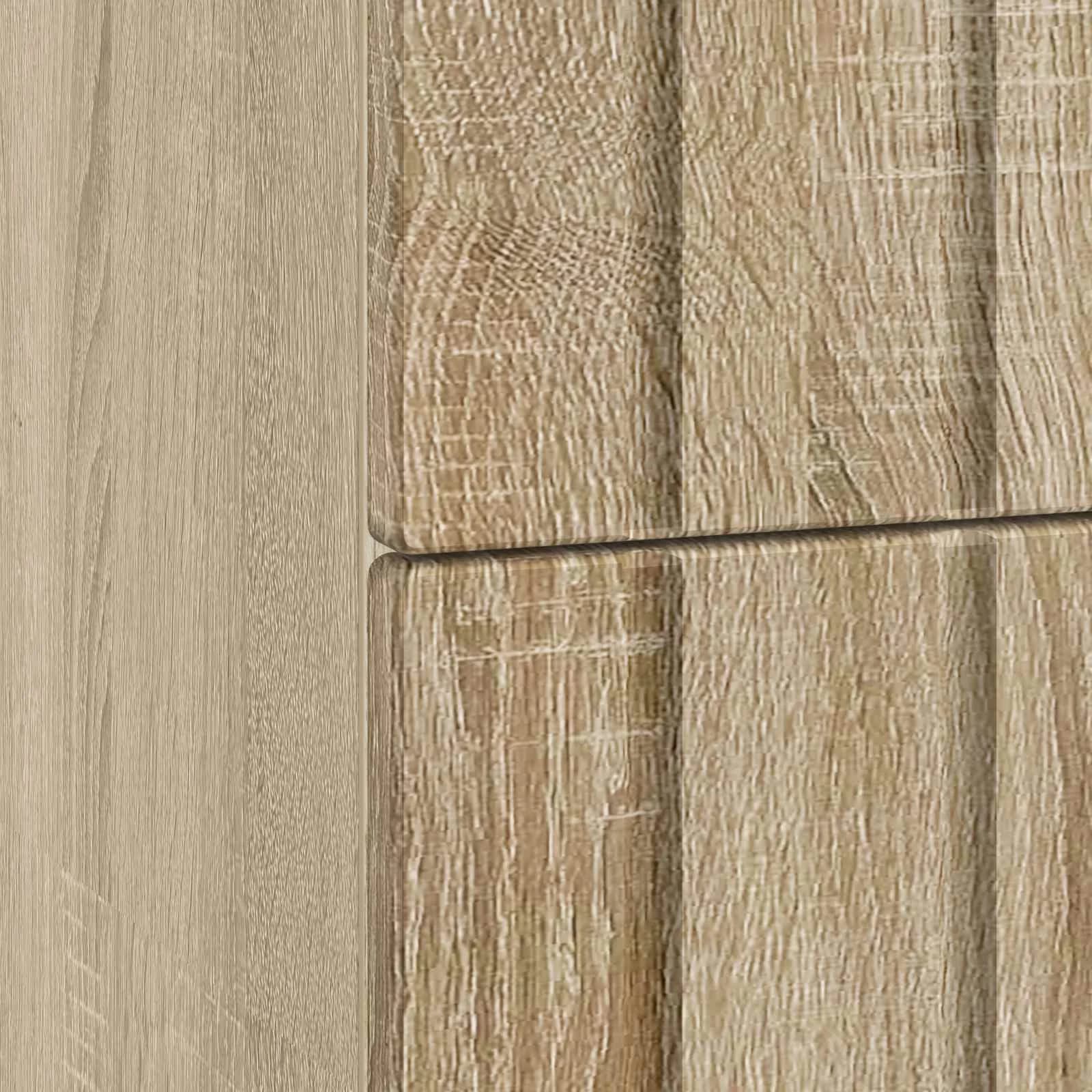 Nočna omarica Sonoma hrast 62 x 34,5 x 49,5 cm Inženirski les - slika 8