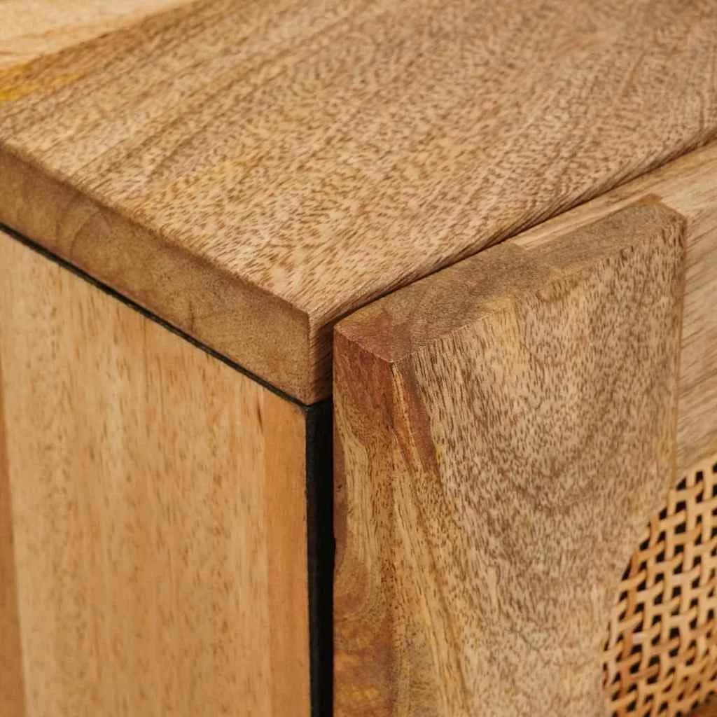 Nočna omarica Naravna 50 x 33 x 60 cm Masiven les manga - slika 6