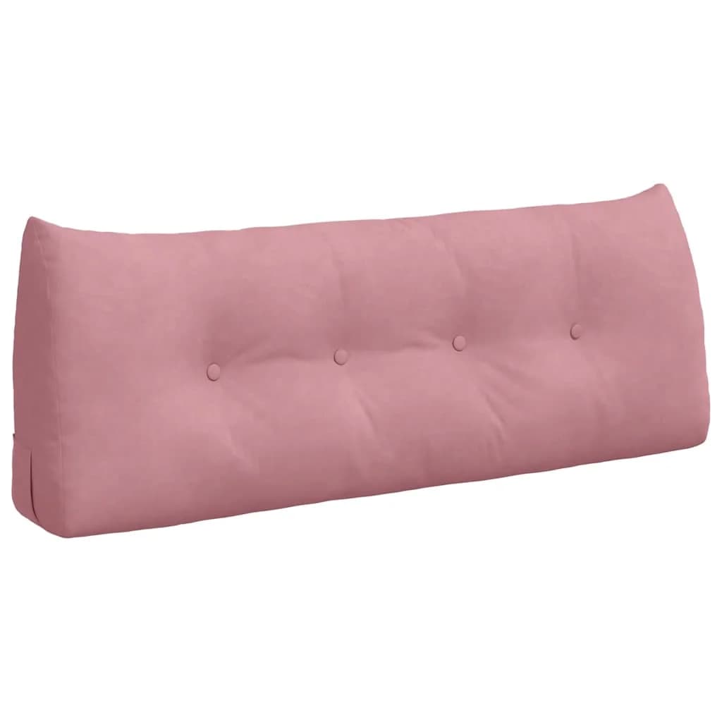 Poglavni vzglavnik Roza 120 x 24 x 50 cm Žamet - slika 2