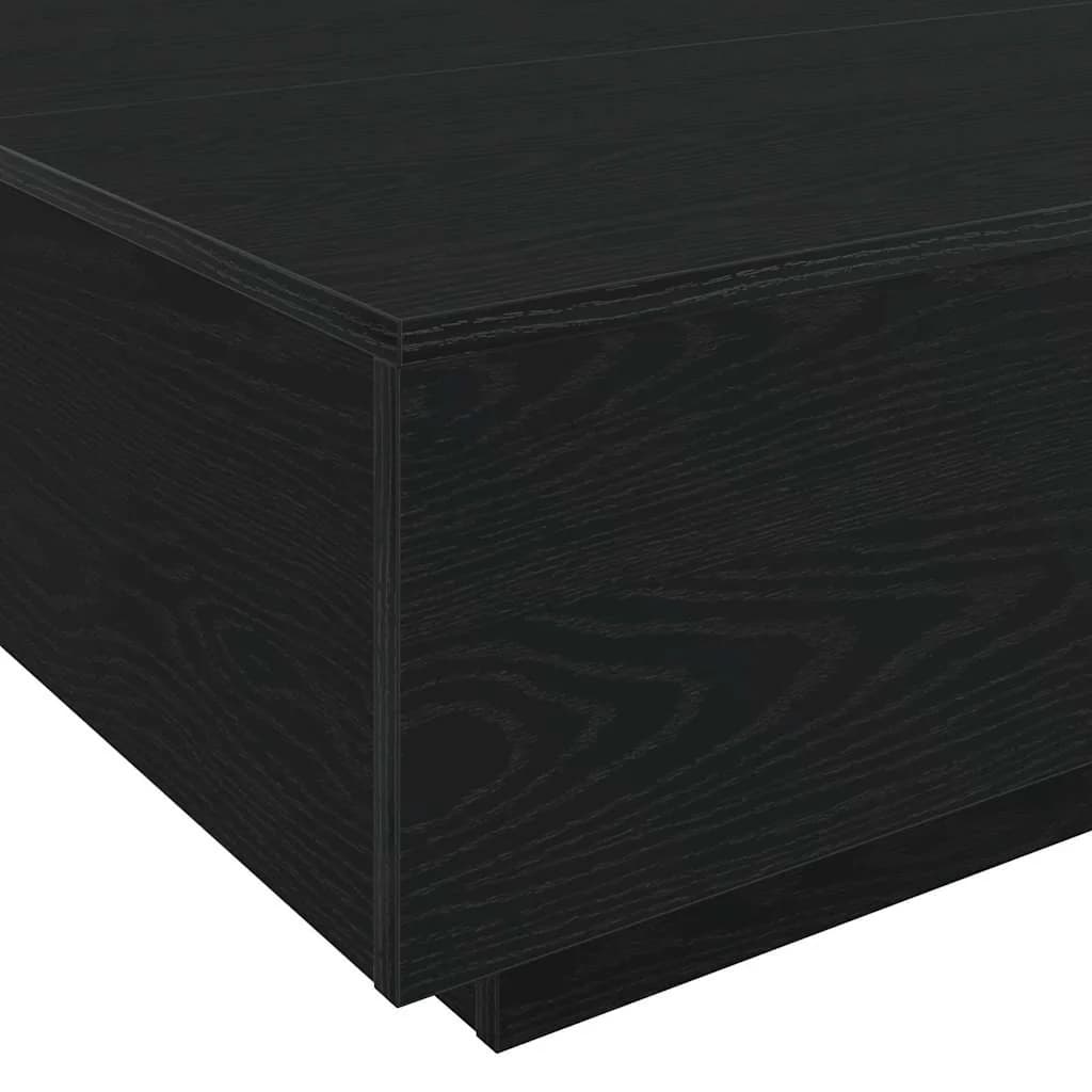 Črni hrast 80 x 80 x 31 cm Inženirski les - slika 9