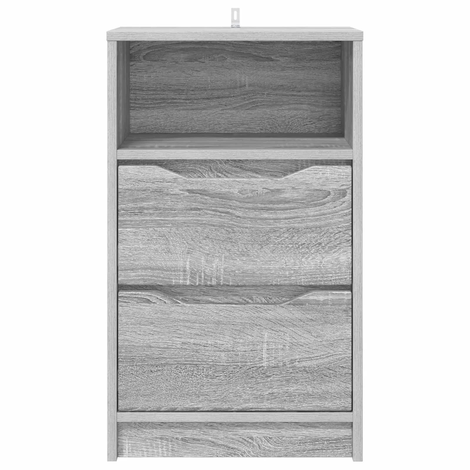 Posteljne mize 2 kos Siva Sonoma 40 x 30 x 467 cm - slika 6