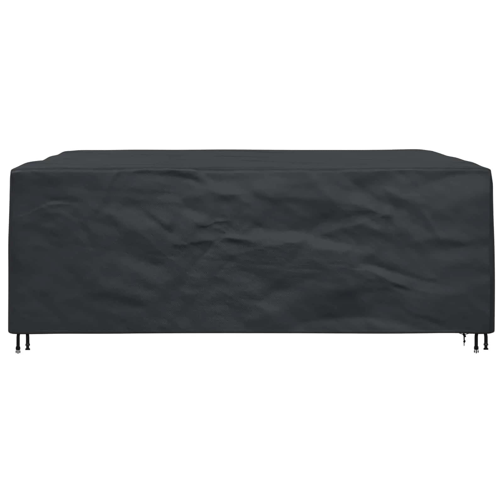 Prevleka za pohištvo Enobarvno Črna 300 x 250 x 100 cm 210D - slika 6