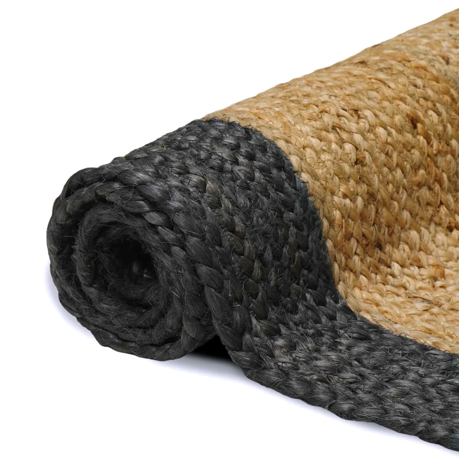 Preproge za površine Temno siva 60 x 110 cm Juta - slika 3