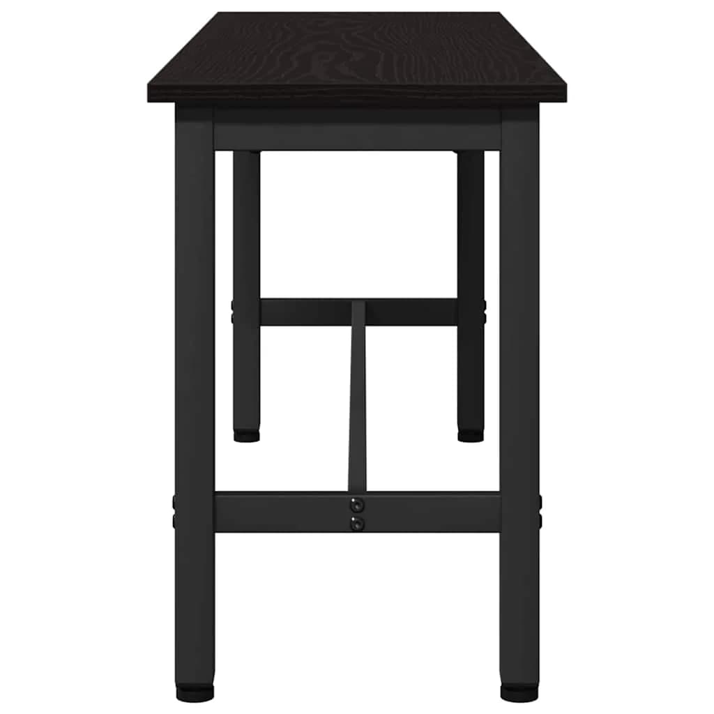 Jedilna klop Črna Orehovina 100 x 32,5 x 48,5 cm - slika 5