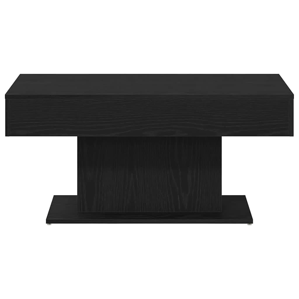 Klubska miza Črna Orehovina 96 x 50 x 45 cm Inženirski les - slika 6