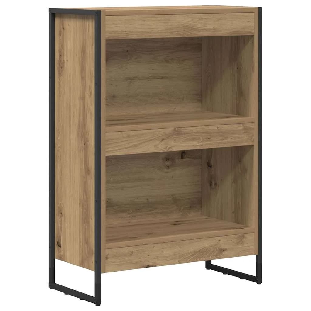 Knjigovni omar 60 x 30 x 86,5 cm Inženirski les Oreh - slika 2