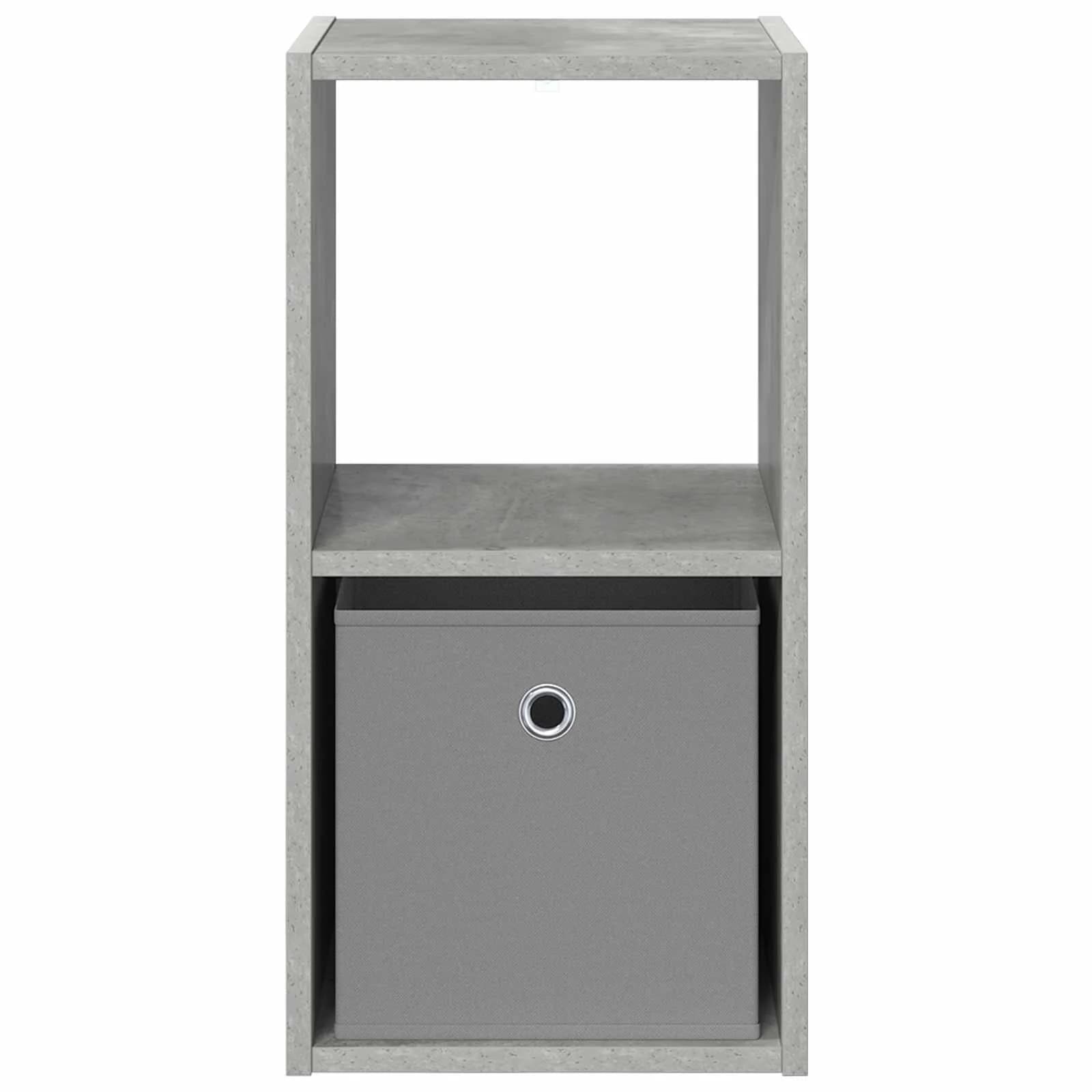Nočna omarica 2 kos Betonsko siva 30,5 x 27 x 59,5 cm - slika 6