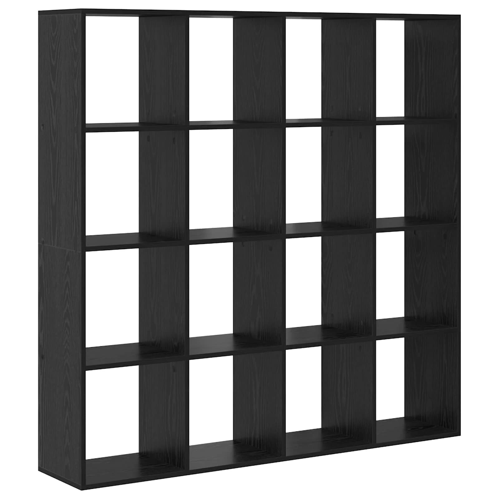 Knjigovni omar 16 nivojev 137,5 x 29 x 137,5 cm Inženirski les - slika 7