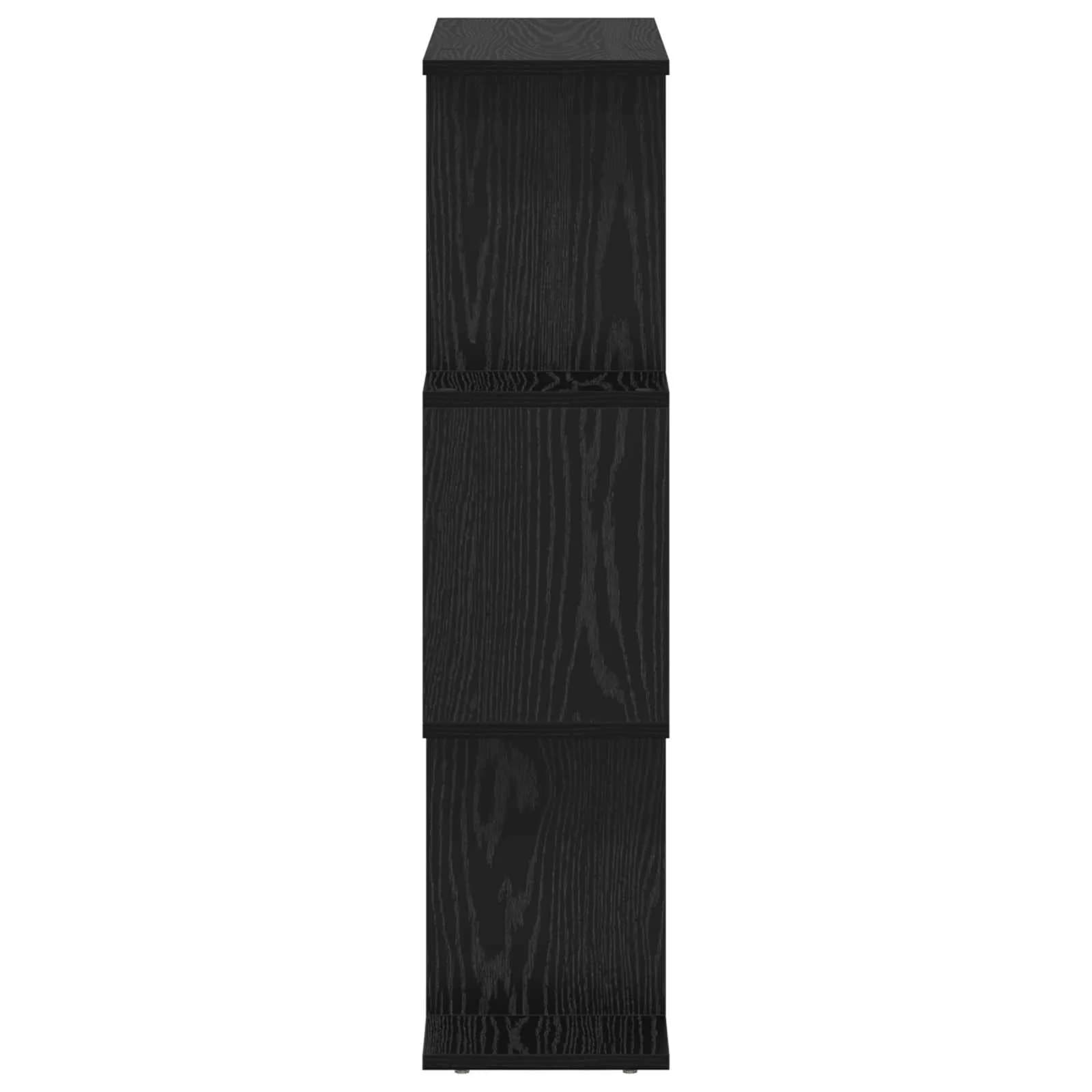 Knjigovni omar 3 nivojev 70 x 24 x 97 cm Inženirski les - slika 6
